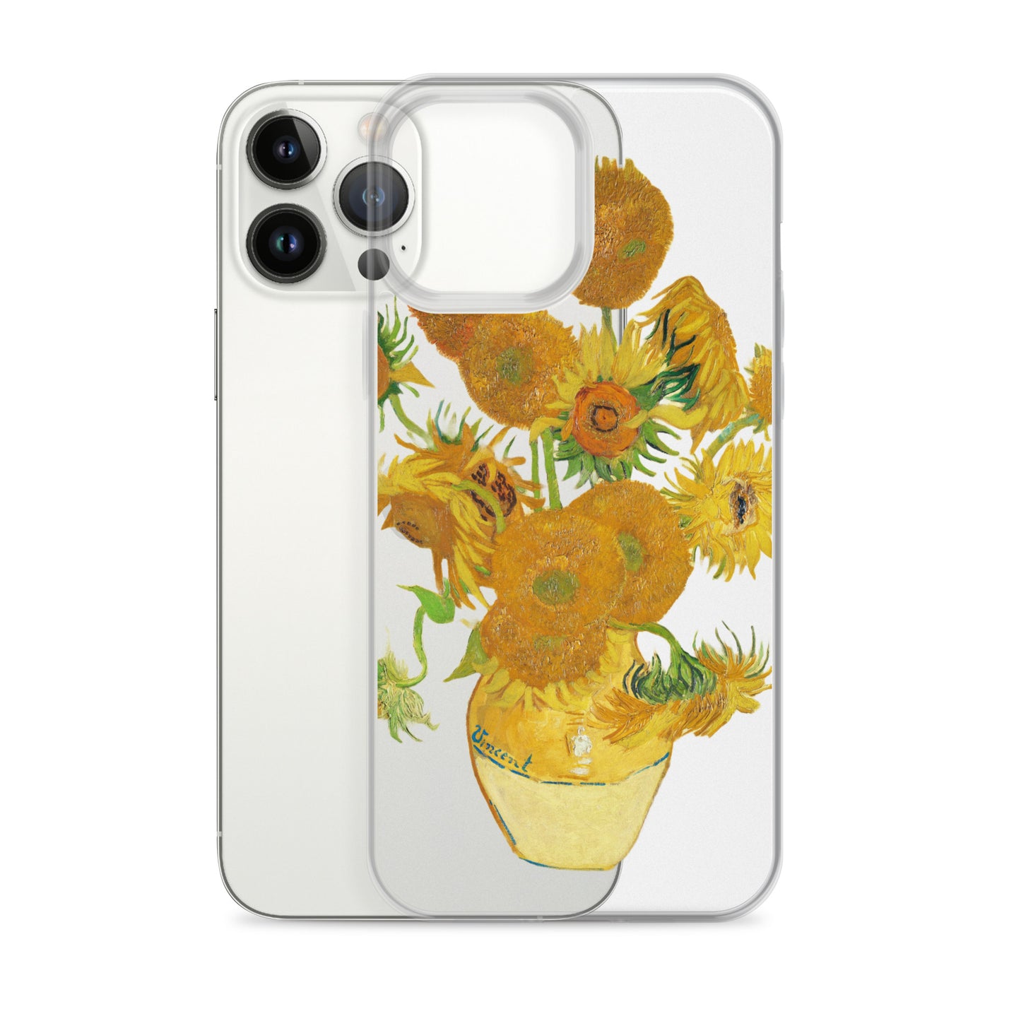 Clear Case for iPhone® - Sunflowers by Vincent van Gogh