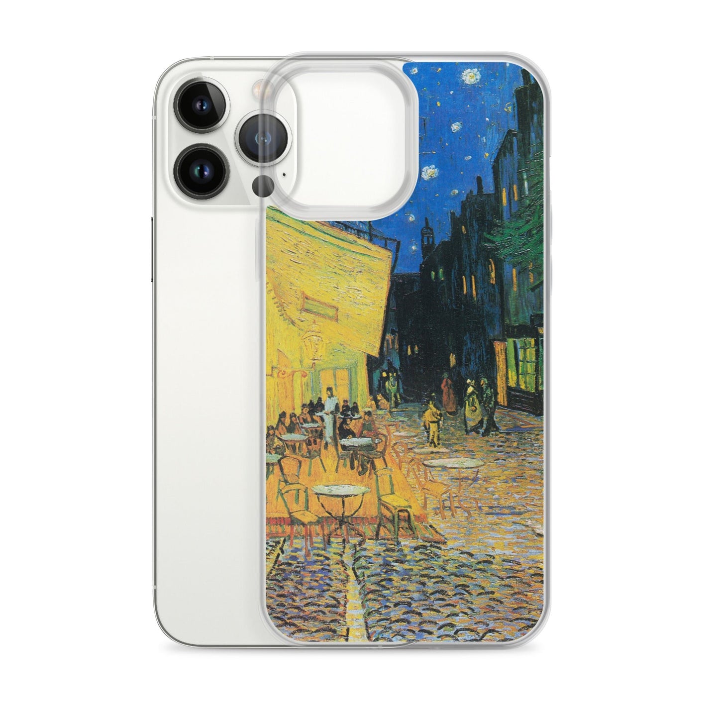 Clear Case for iPhone® - Café Terrace at Night by Vincent van Gogh - The Culturalife