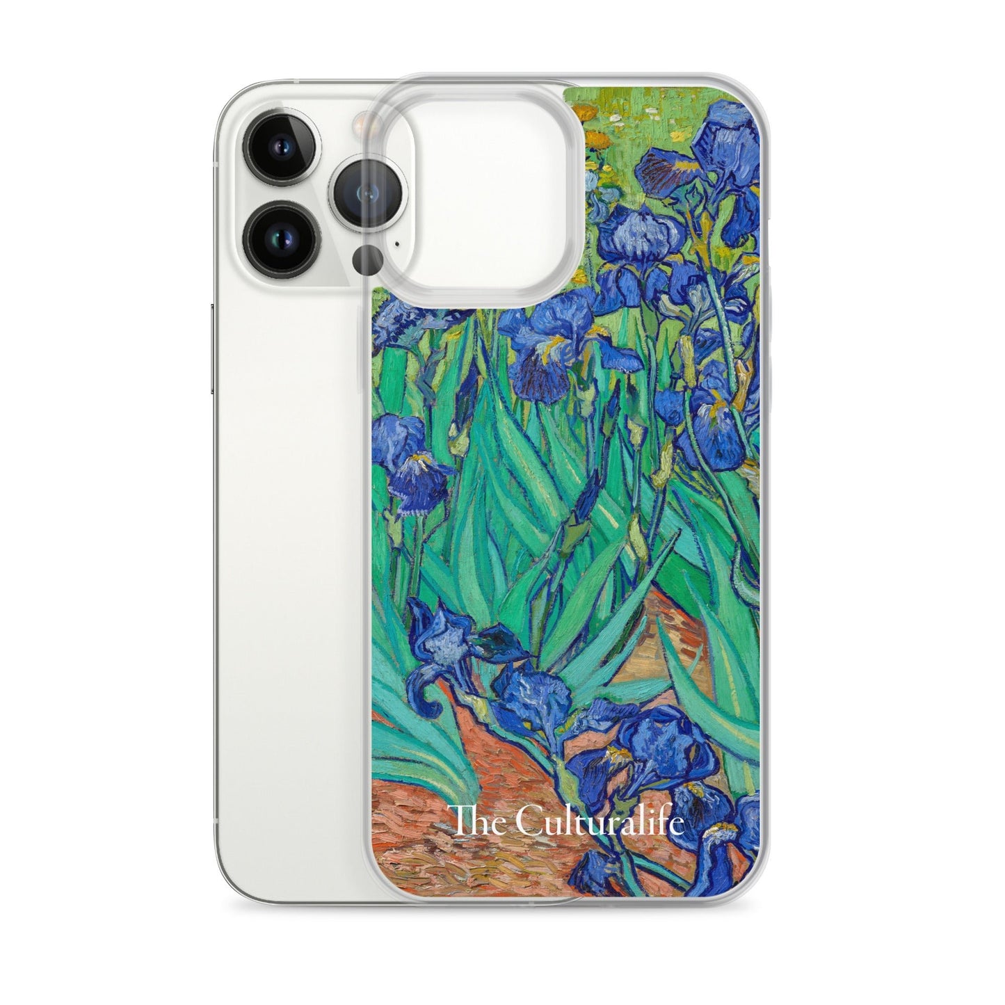 Clear Case for iPhone® - Irises by Vincent van Gogh - The CulturalifeAccessories