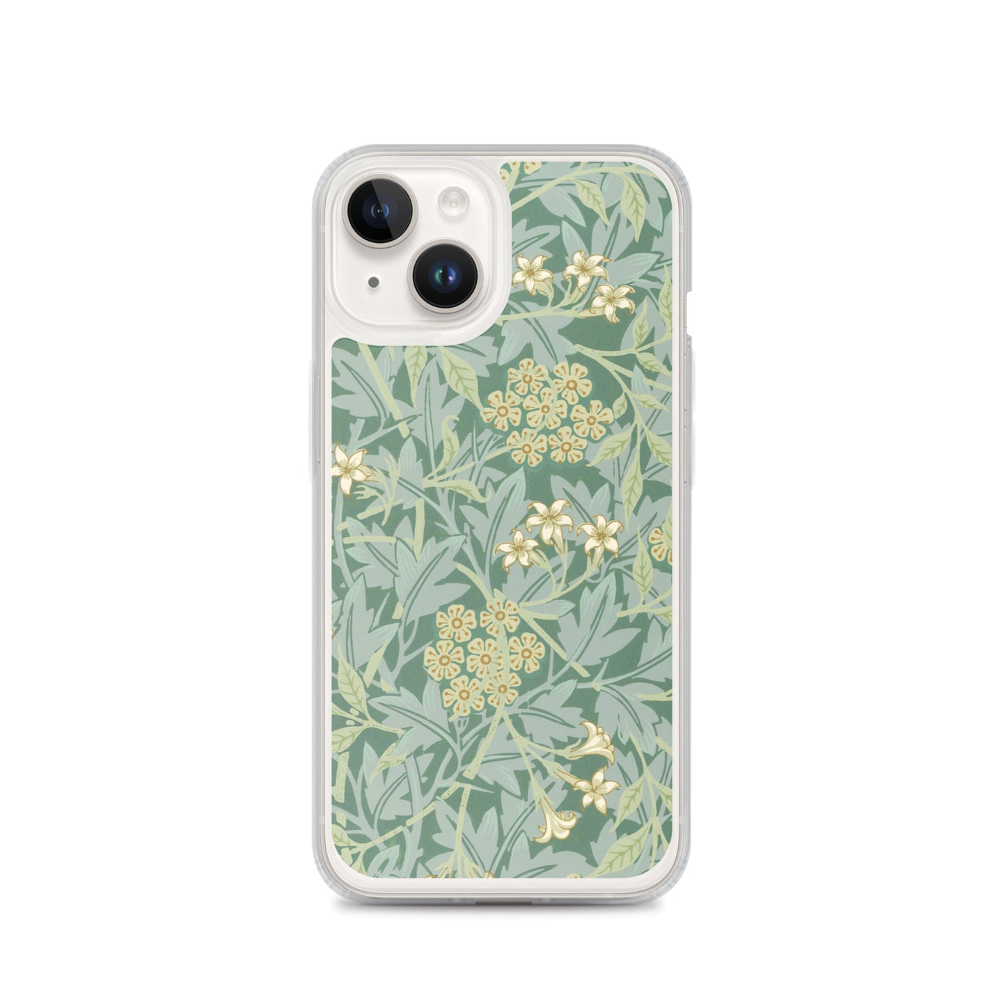 Clear Case for iPhone®  - Jasmine Pattern by William Morris