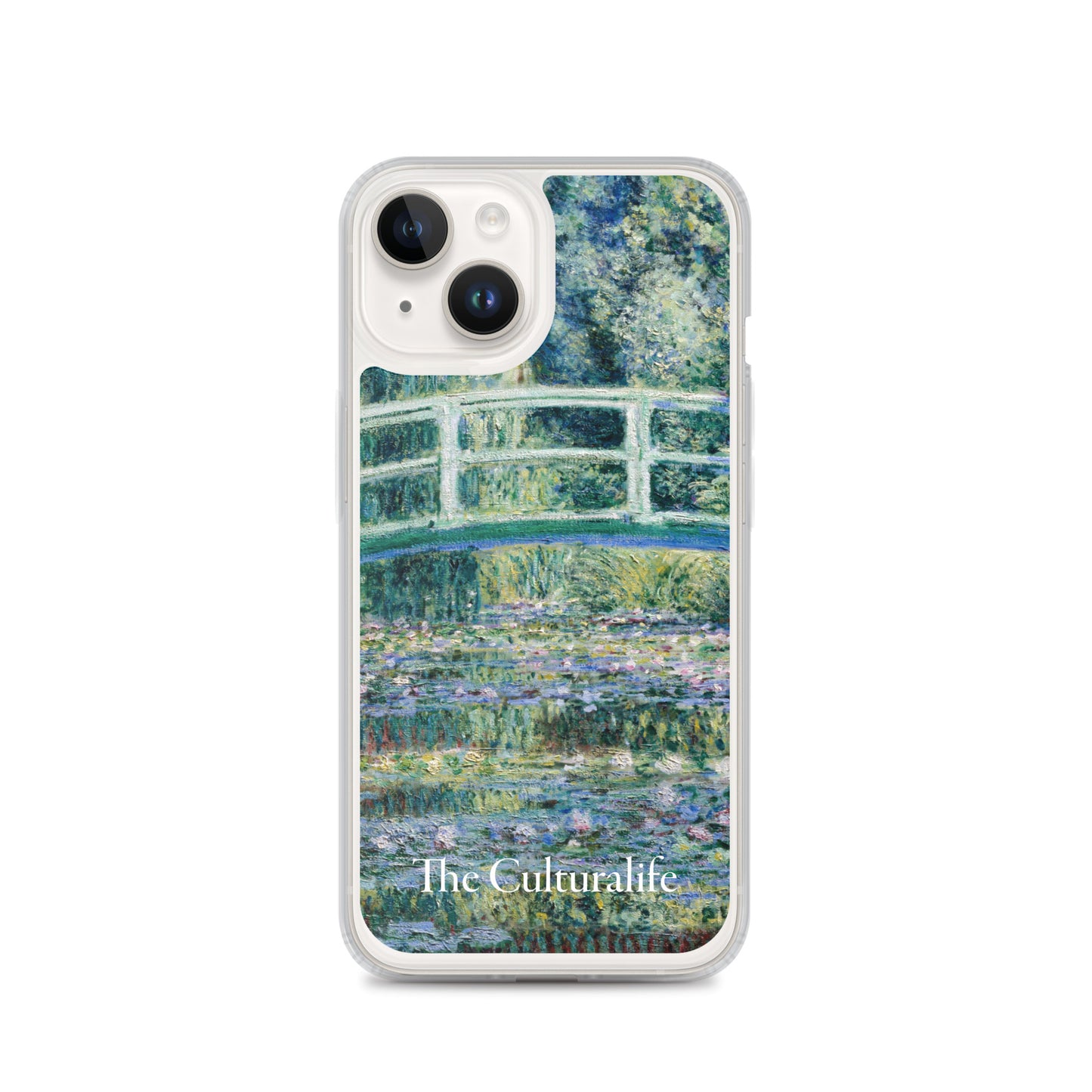 Clear Case for iPhone® - Water Lilies and Japanese Bridge by Claude Monet