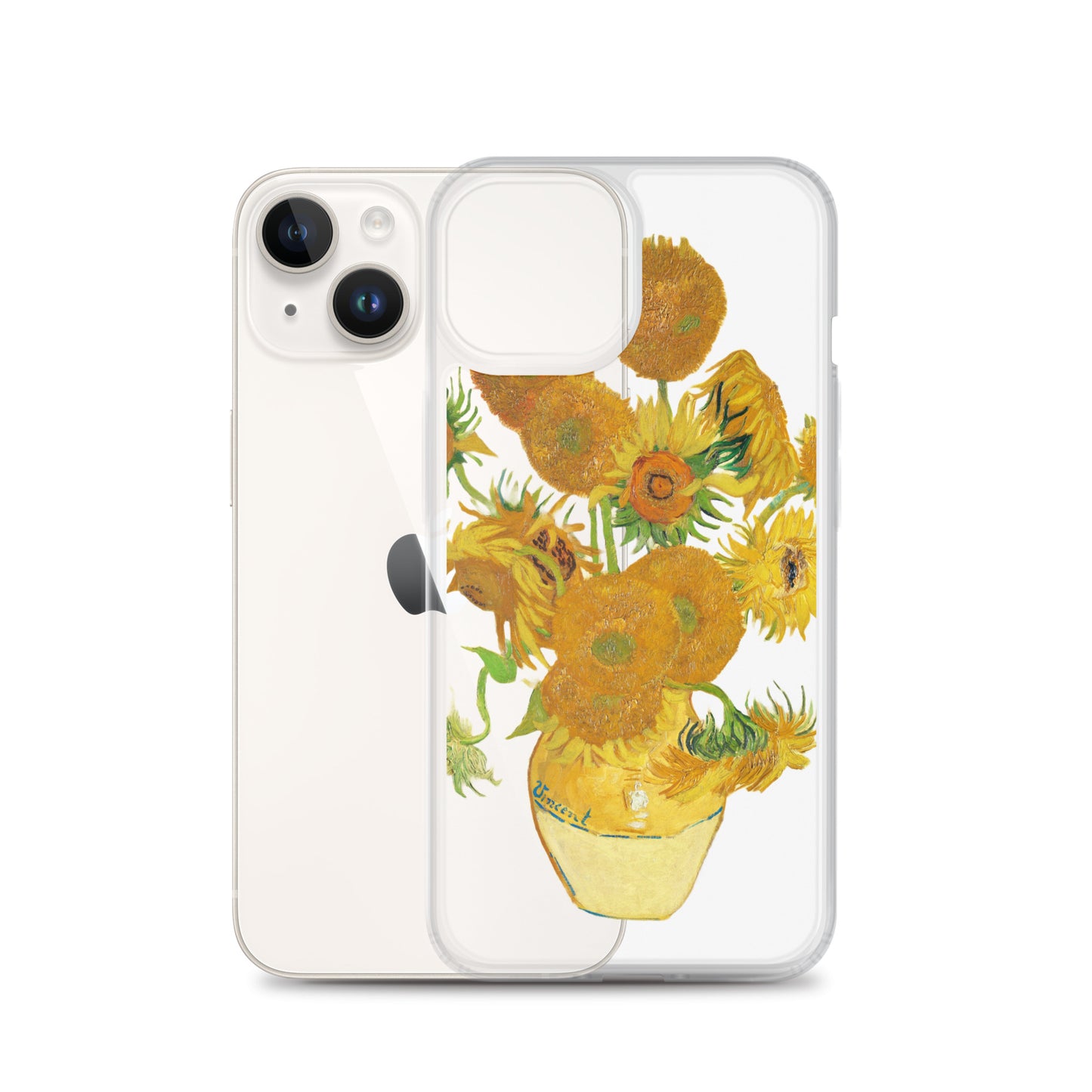 Clear Case for iPhone® - Sunflowers by Vincent van Gogh