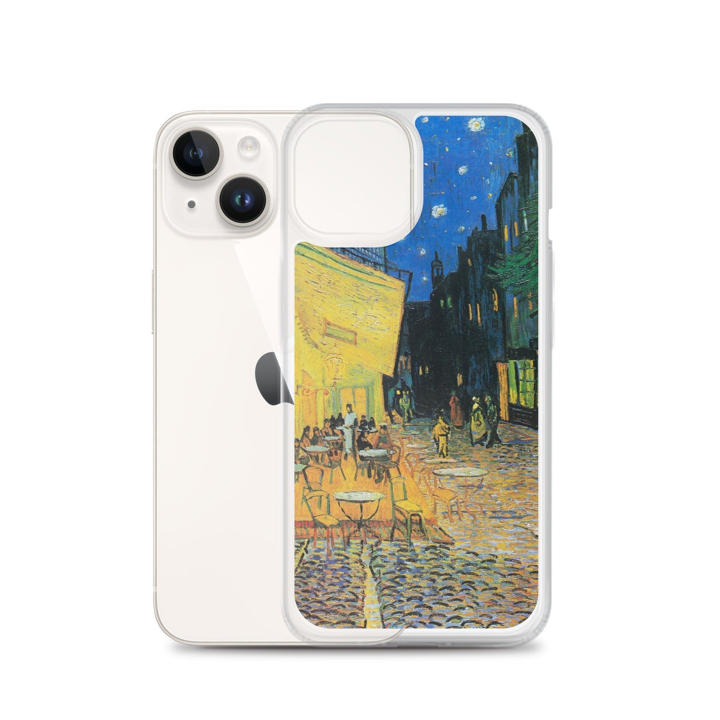 Clear Case for iPhone® - Café Terrace at Night by Vincent van Gogh - The Culturalife