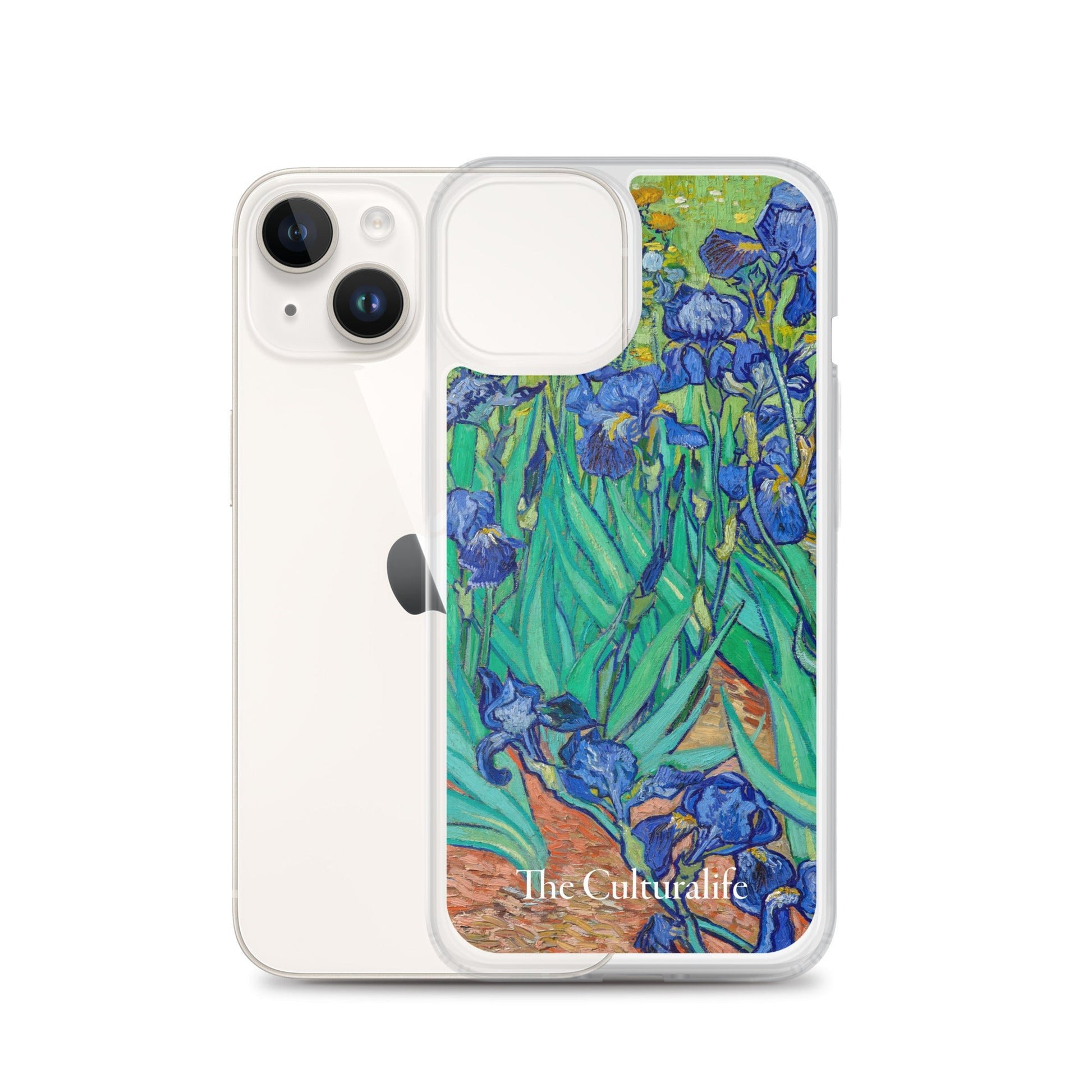 Clear Case for iPhone® - Irises by Vincent van Gogh - The CulturalifeAccessories