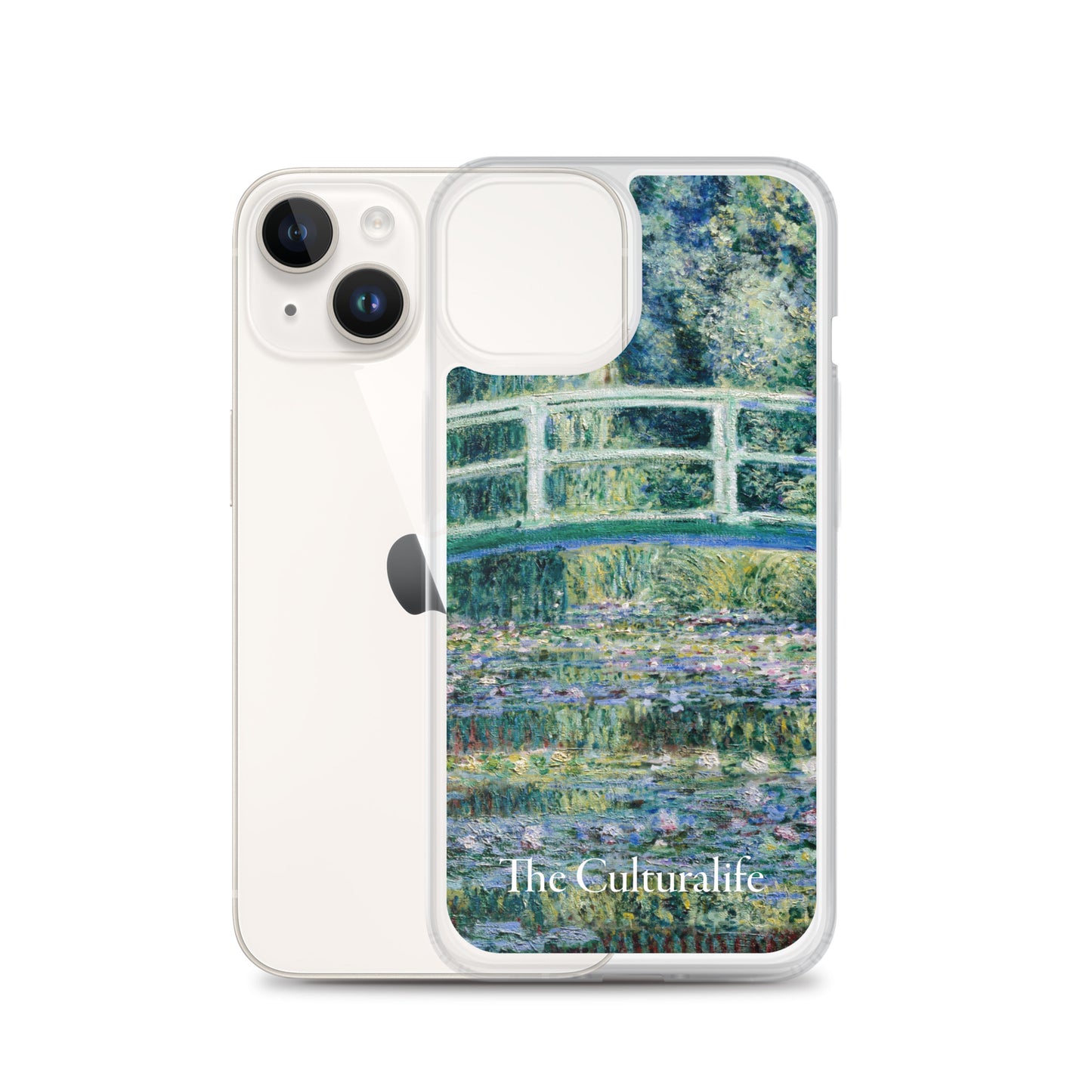 Clear Case for iPhone® - Water Lilies and Japanese Bridge by Claude Monet