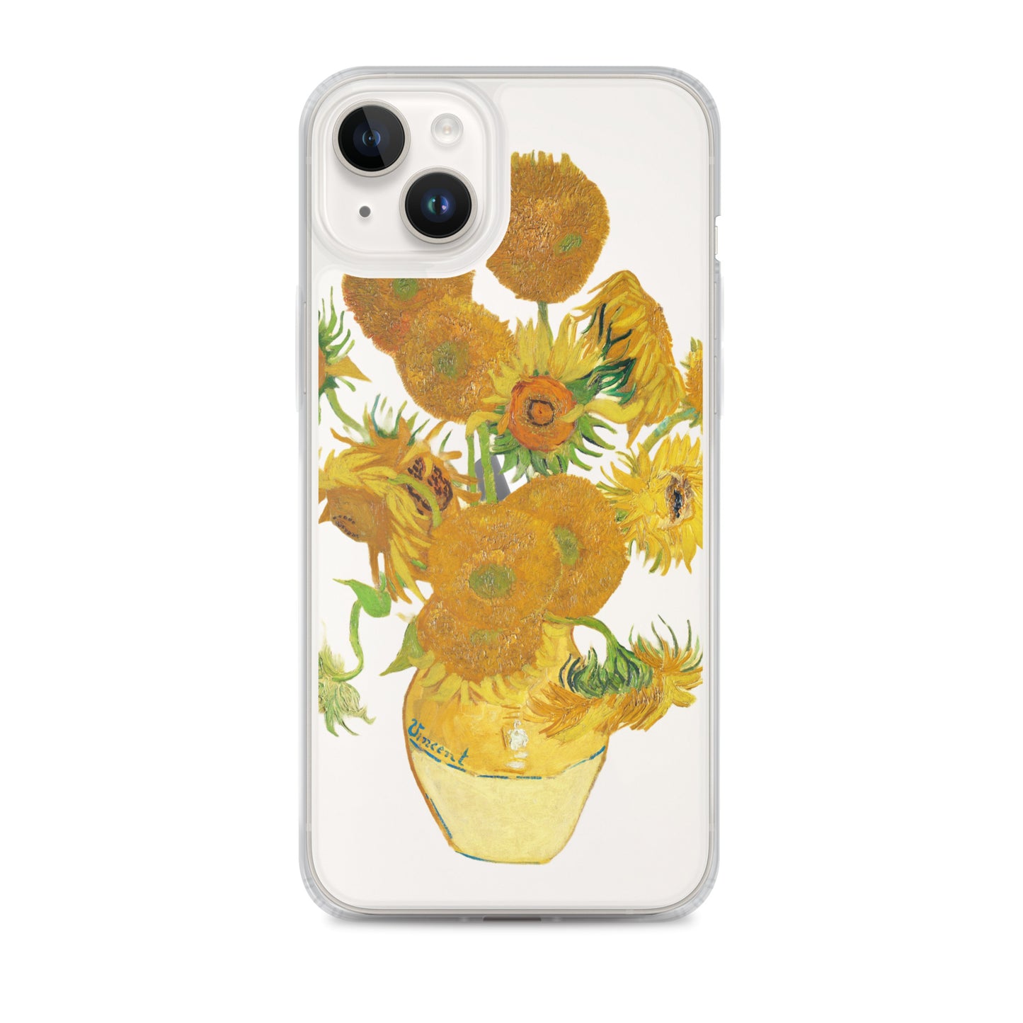 Clear Case for iPhone® - Sunflowers by Vincent van Gogh