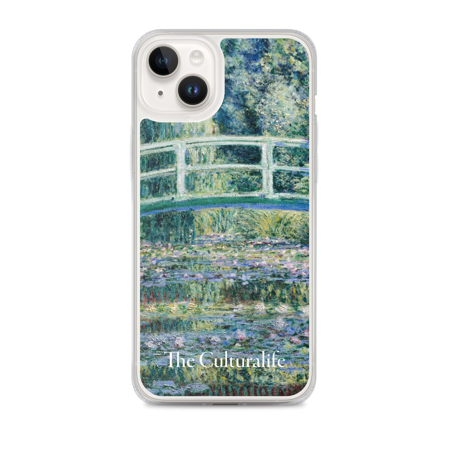 Clear Case for iPhone® - Water Lilies and Japanese Bridge by Claude Monet