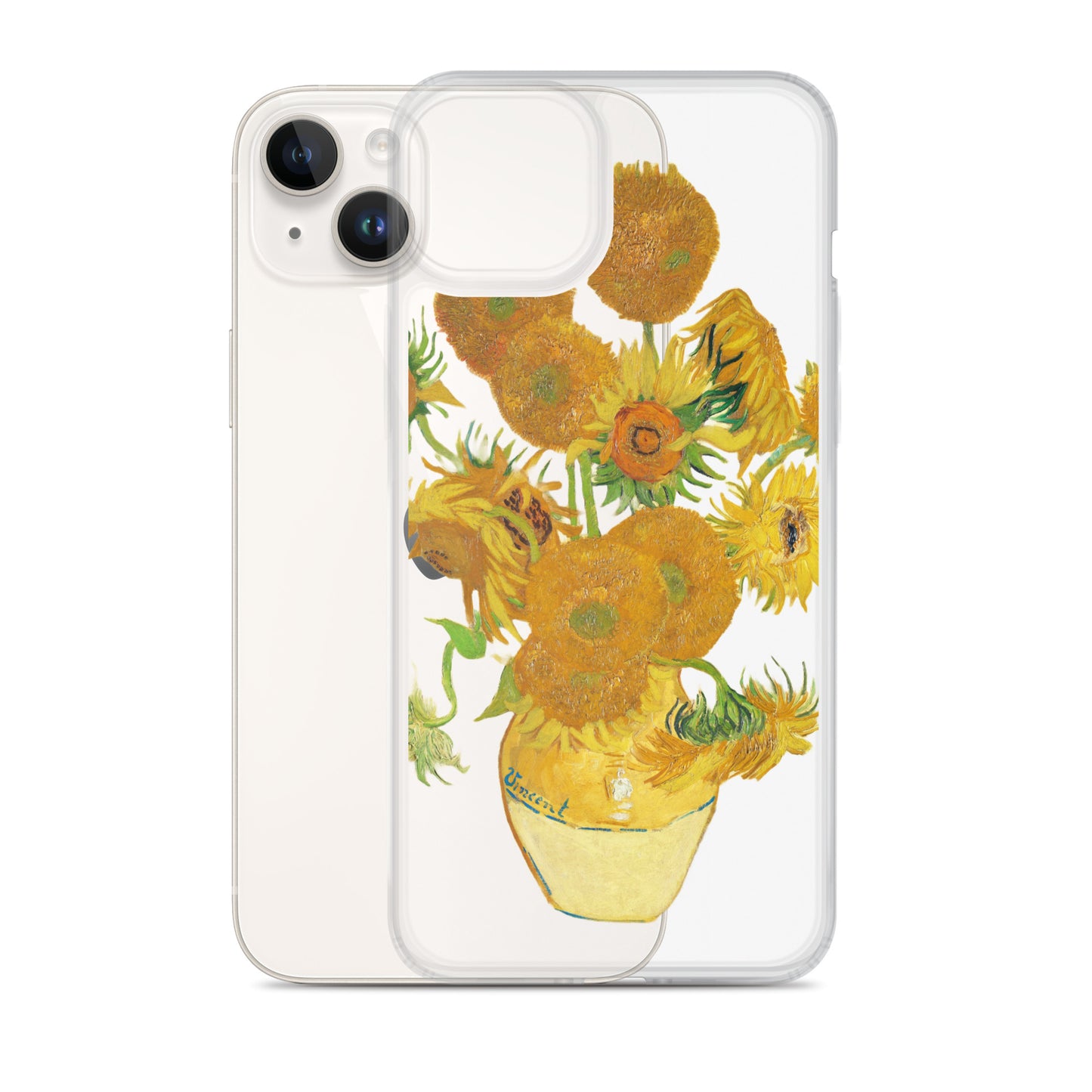 Clear Case for iPhone® - Sunflowers by Vincent van Gogh