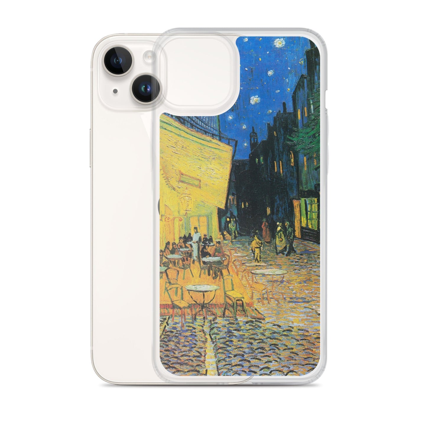 Clear Case for iPhone® - Café Terrace at Night by Vincent van Gogh - The Culturalife