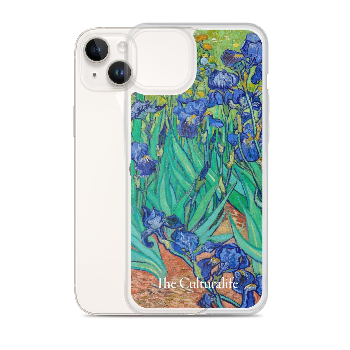 Clear Case for iPhone® - Irises by Vincent van Gogh - The CulturalifeAccessories