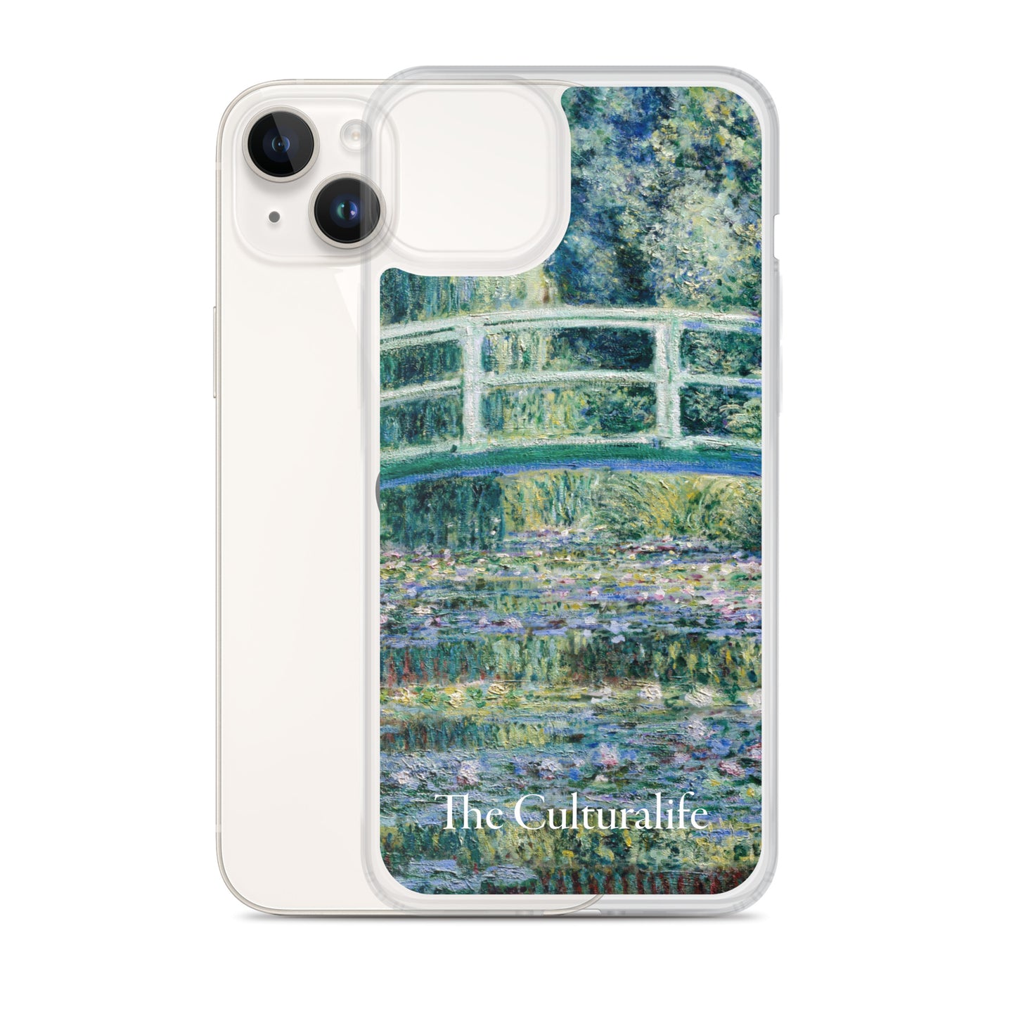 Clear Case for iPhone® - Water Lilies and Japanese Bridge by Claude Monet