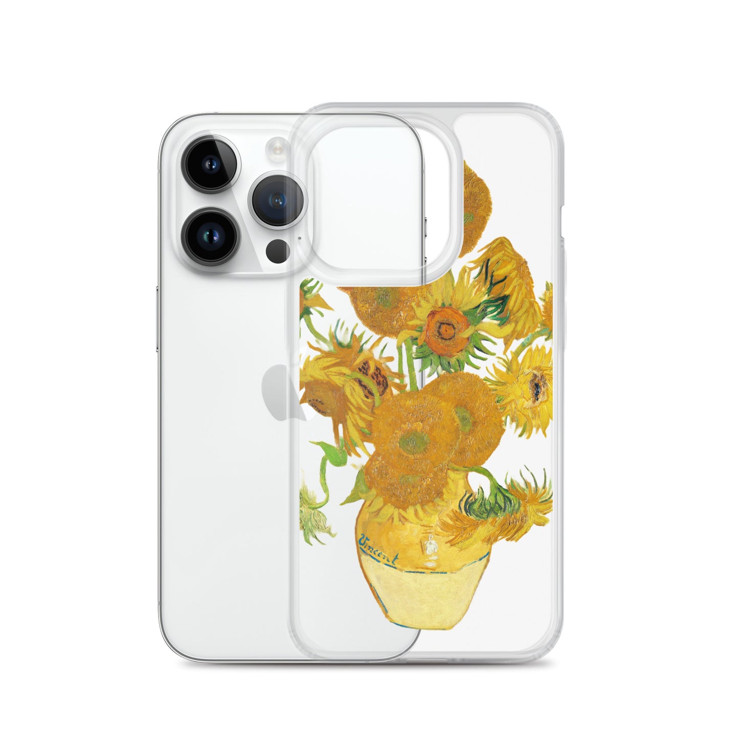 Clear Case for iPhone® - Sunflowers by Vincent van Gogh