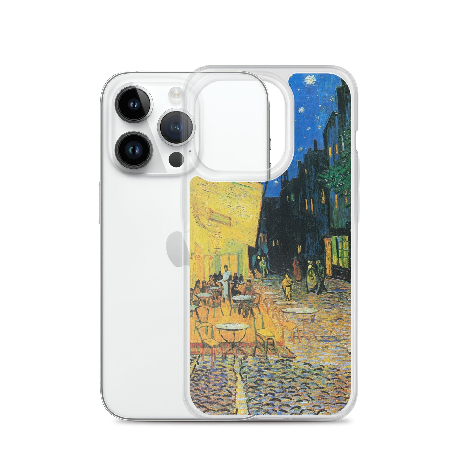 Clear Case for iPhone® - Café Terrace at Night by Vincent van Gogh - The Culturalife