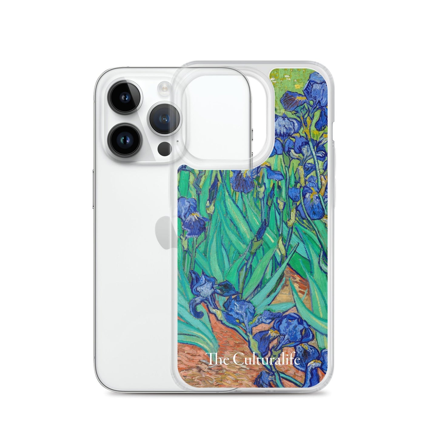 Clear Case for iPhone® - Irises by Vincent van Gogh - The CulturalifeAccessories