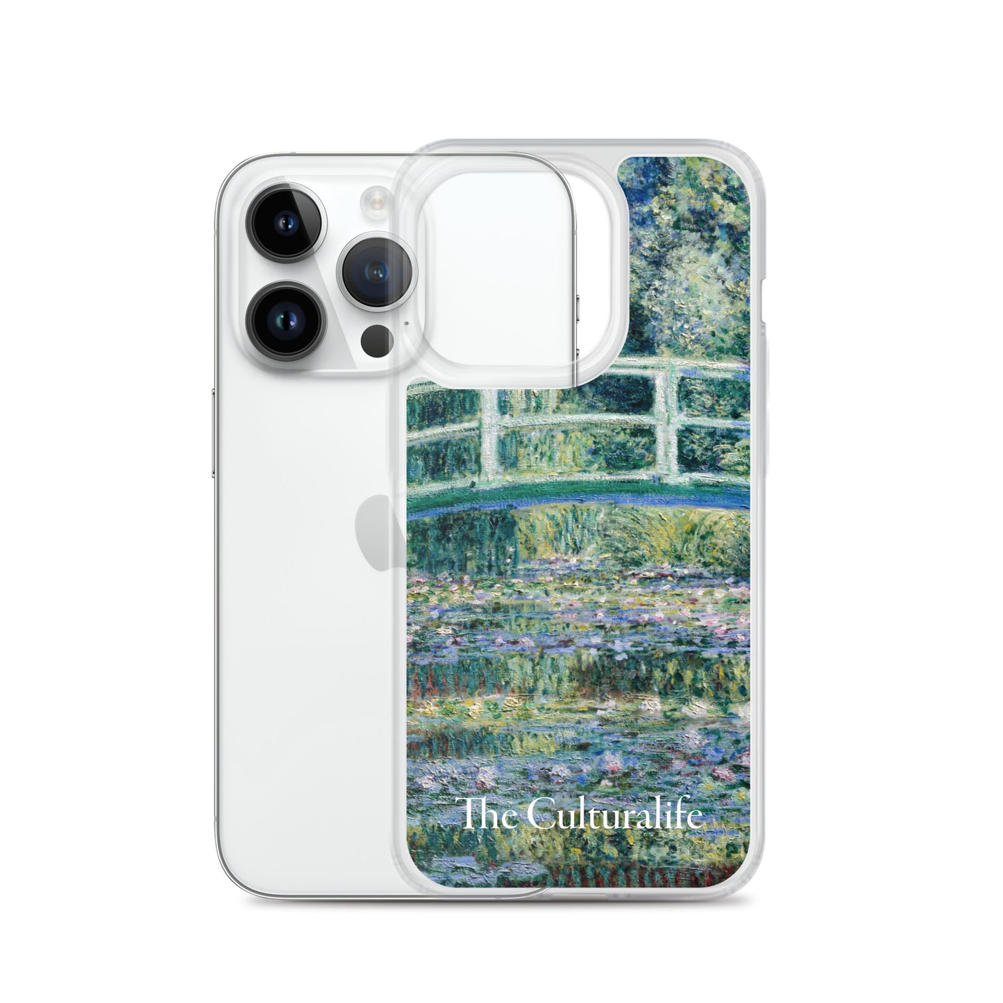 Clear Case for iPhone® - Water Lilies and Japanese Bridge by Claude Monet