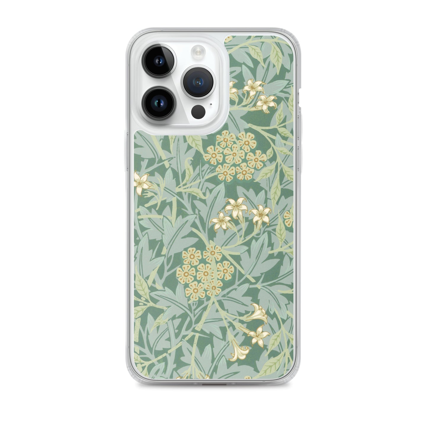 Clear Case for iPhone®  - Jasmine Pattern by William Morris