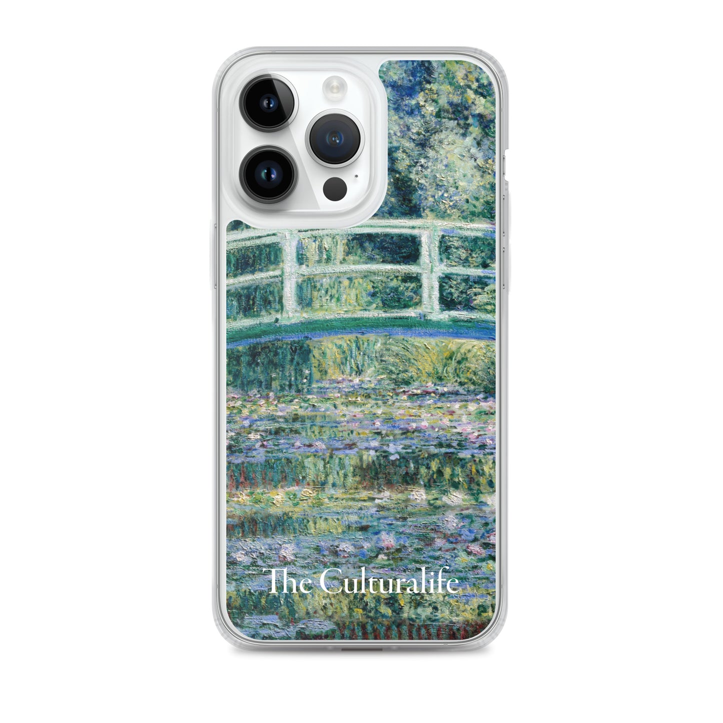 Clear Case for iPhone® - Water Lilies and Japanese Bridge by Claude Monet