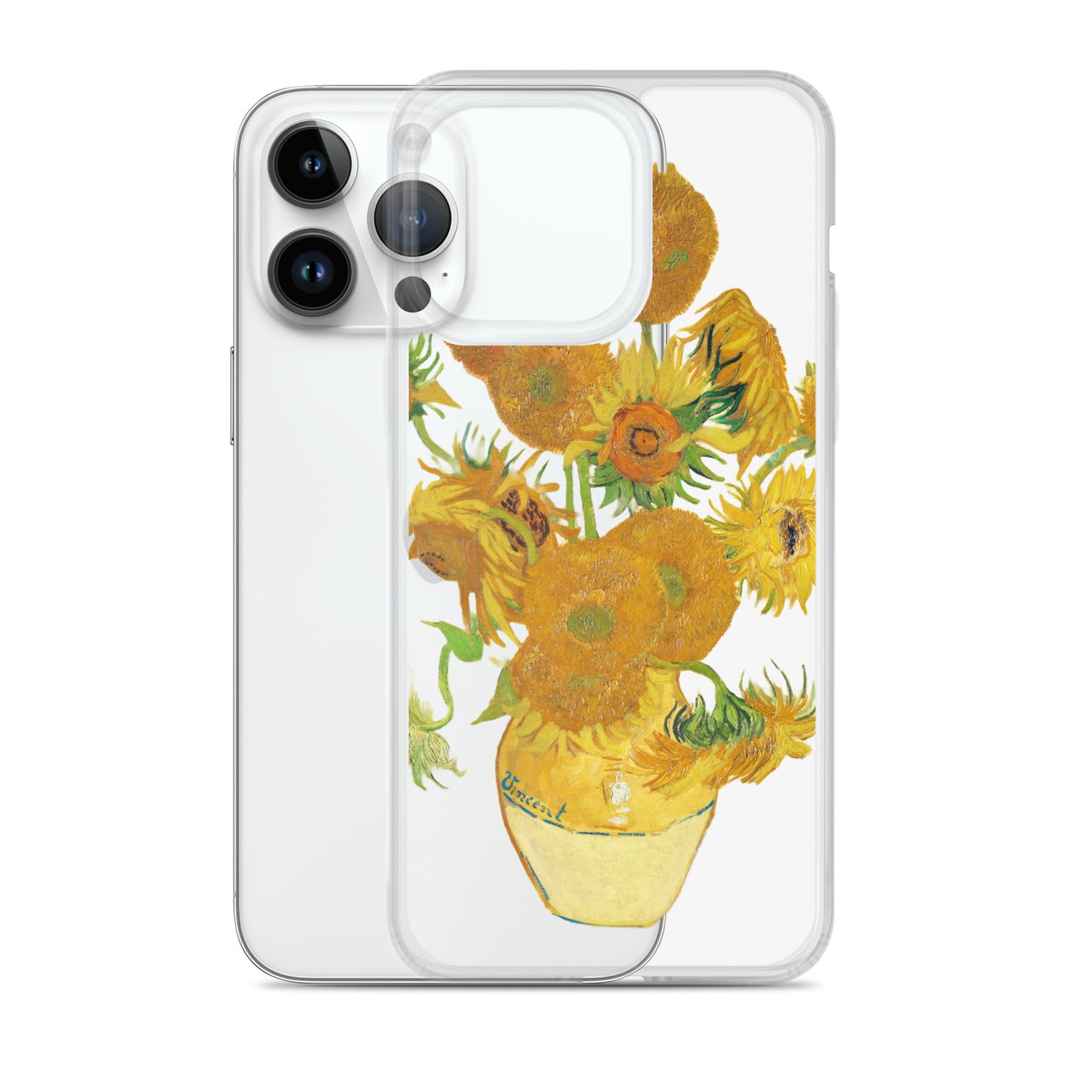 Clear Case for iPhone® - Sunflowers by Vincent van Gogh