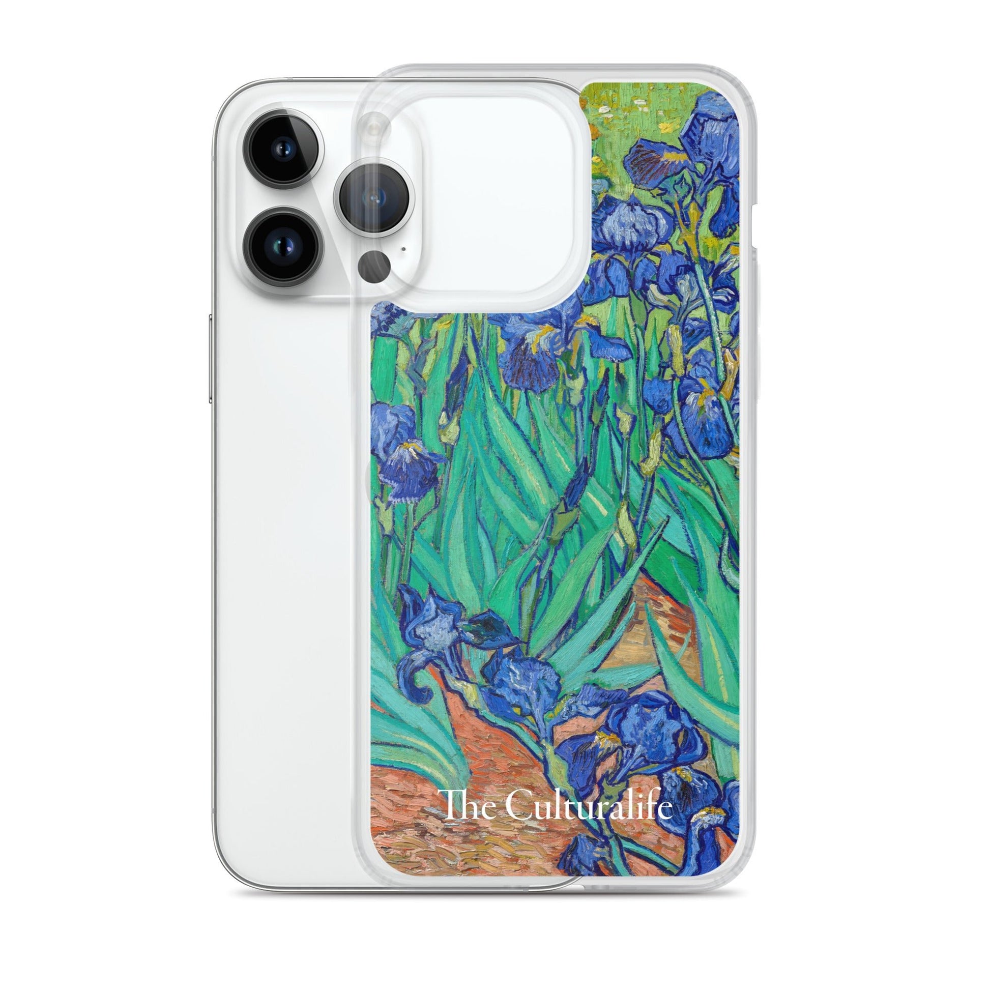 Clear Case for iPhone® - Irises by Vincent van Gogh - The CulturalifeAccessories