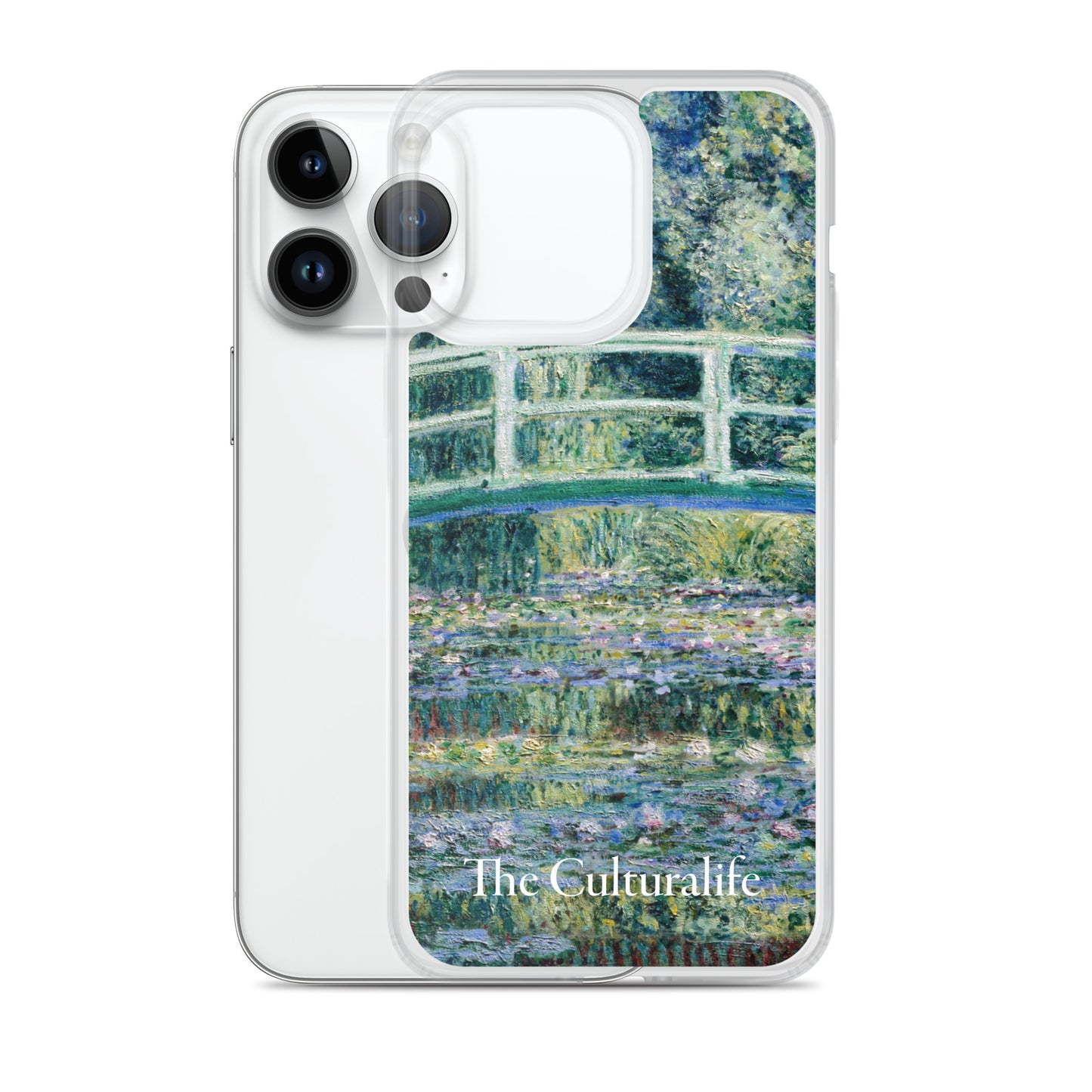 Clear Case for iPhone® - Water Lilies and Japanese Bridge by Claude Monet