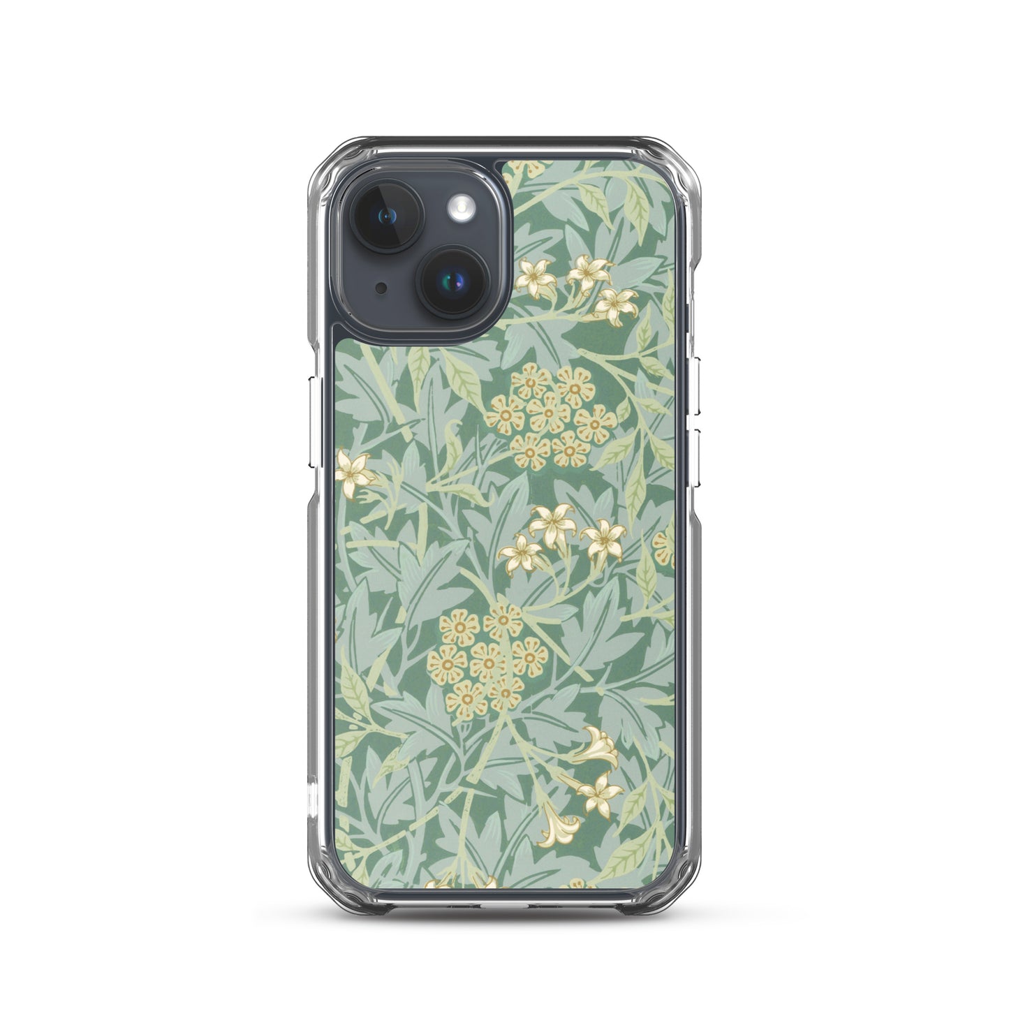 Clear Case for iPhone®  - Jasmine Pattern by William Morris