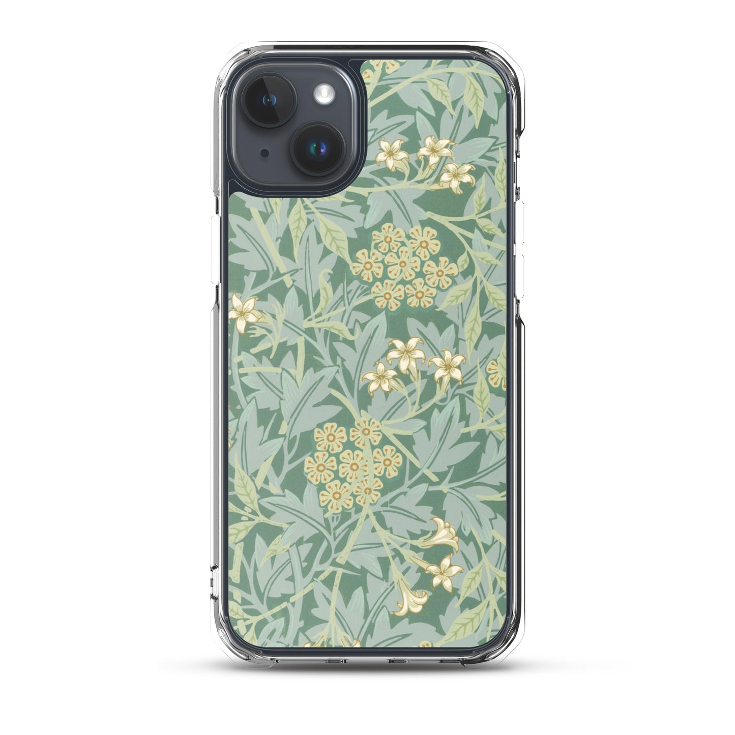 Clear Case for iPhone®  - Jasmine Pattern by William Morris