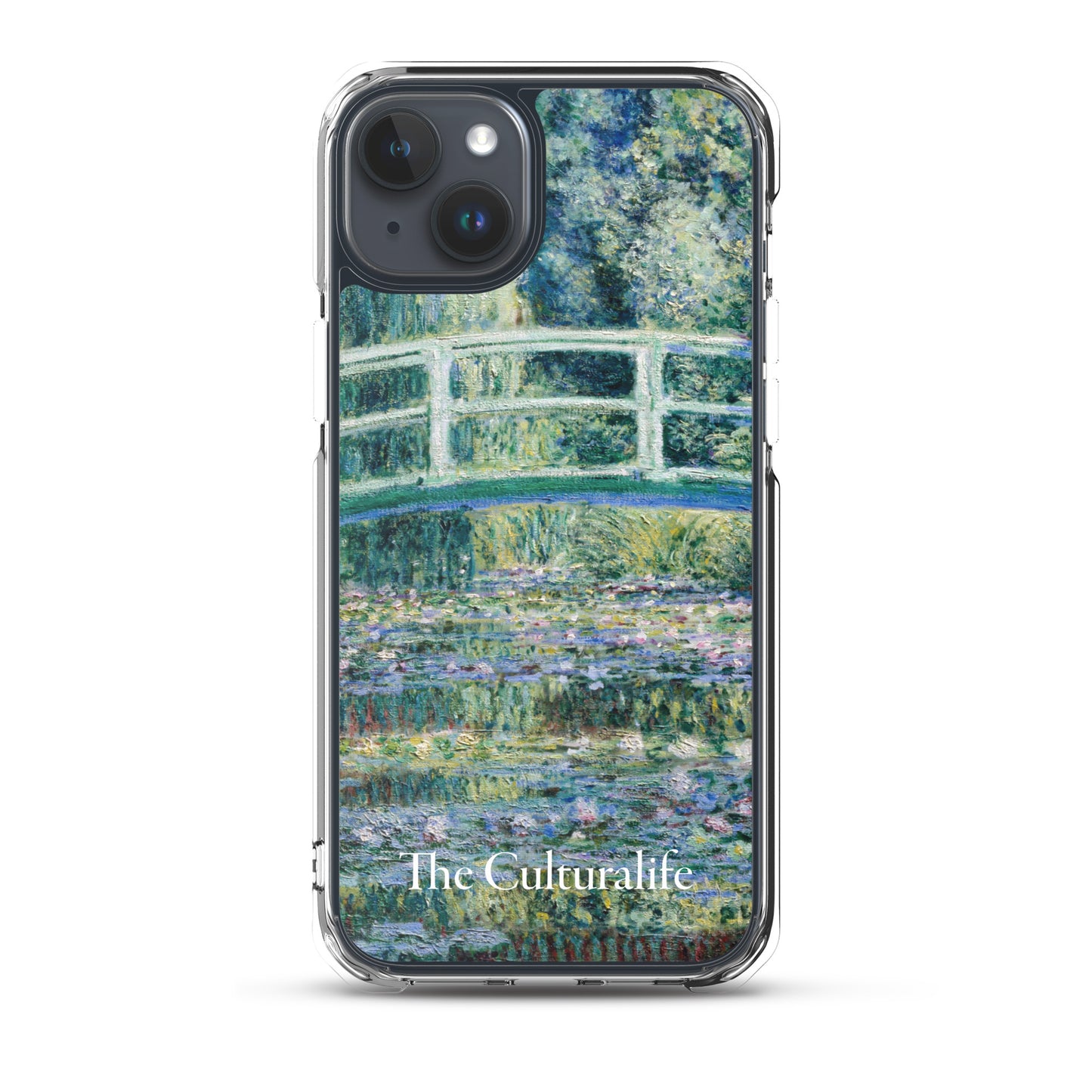 Clear Case for iPhone® - Water Lilies and Japanese Bridge by Claude Monet