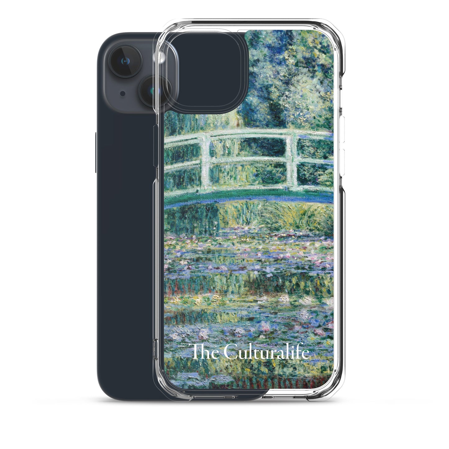 Clear Case for iPhone® - Water Lilies and Japanese Bridge by Claude Monet