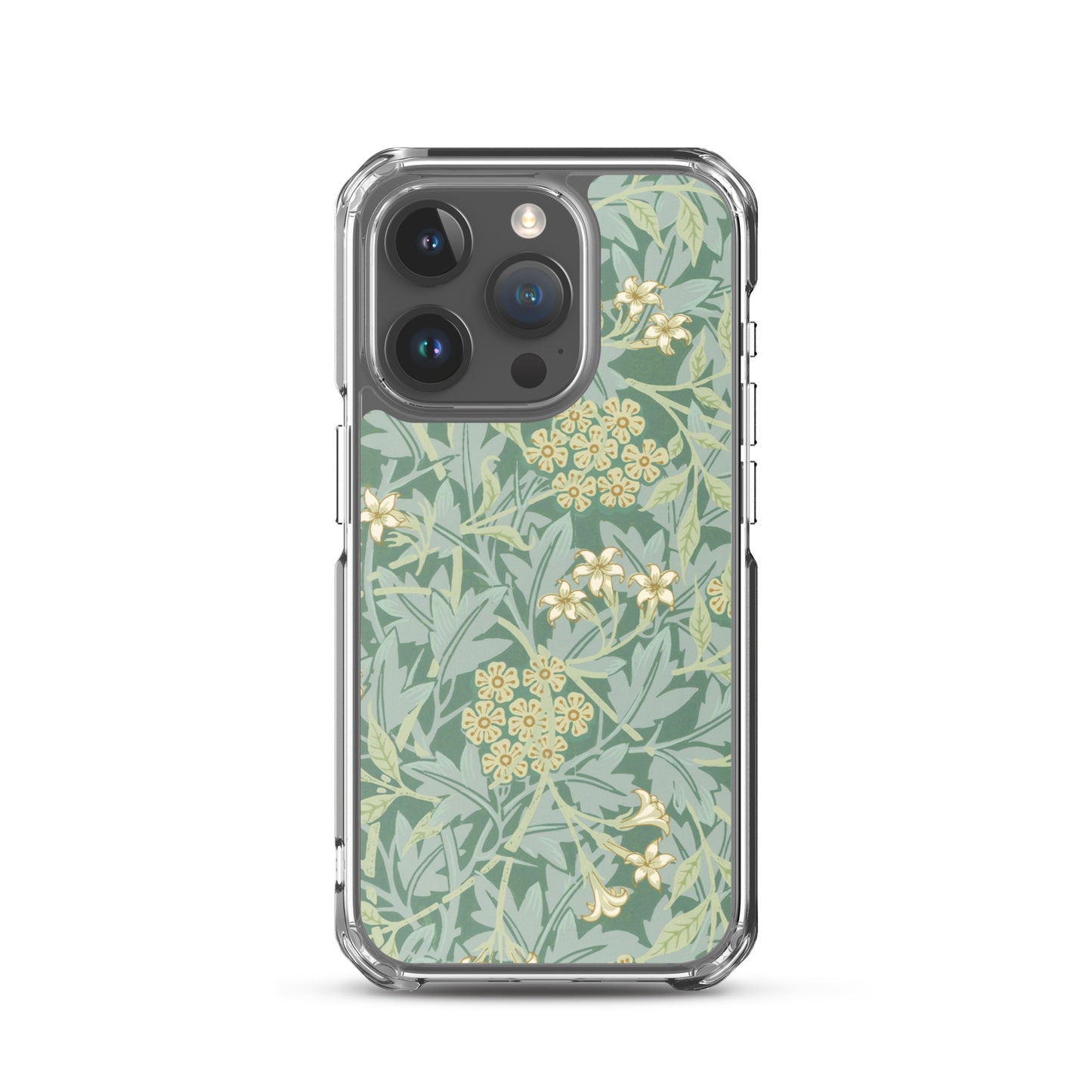 Clear Case for iPhone®  - Jasmine Pattern by William Morris