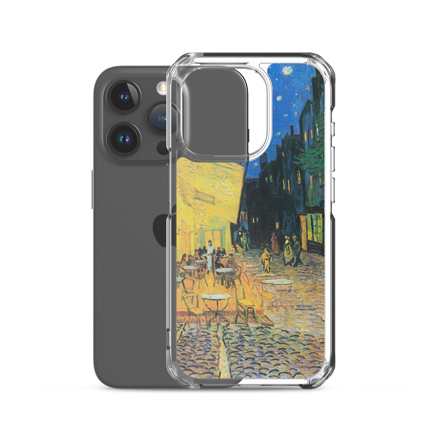 Clear Case for iPhone® - Café Terrace at Night by Vincent van Gogh - The Culturalife