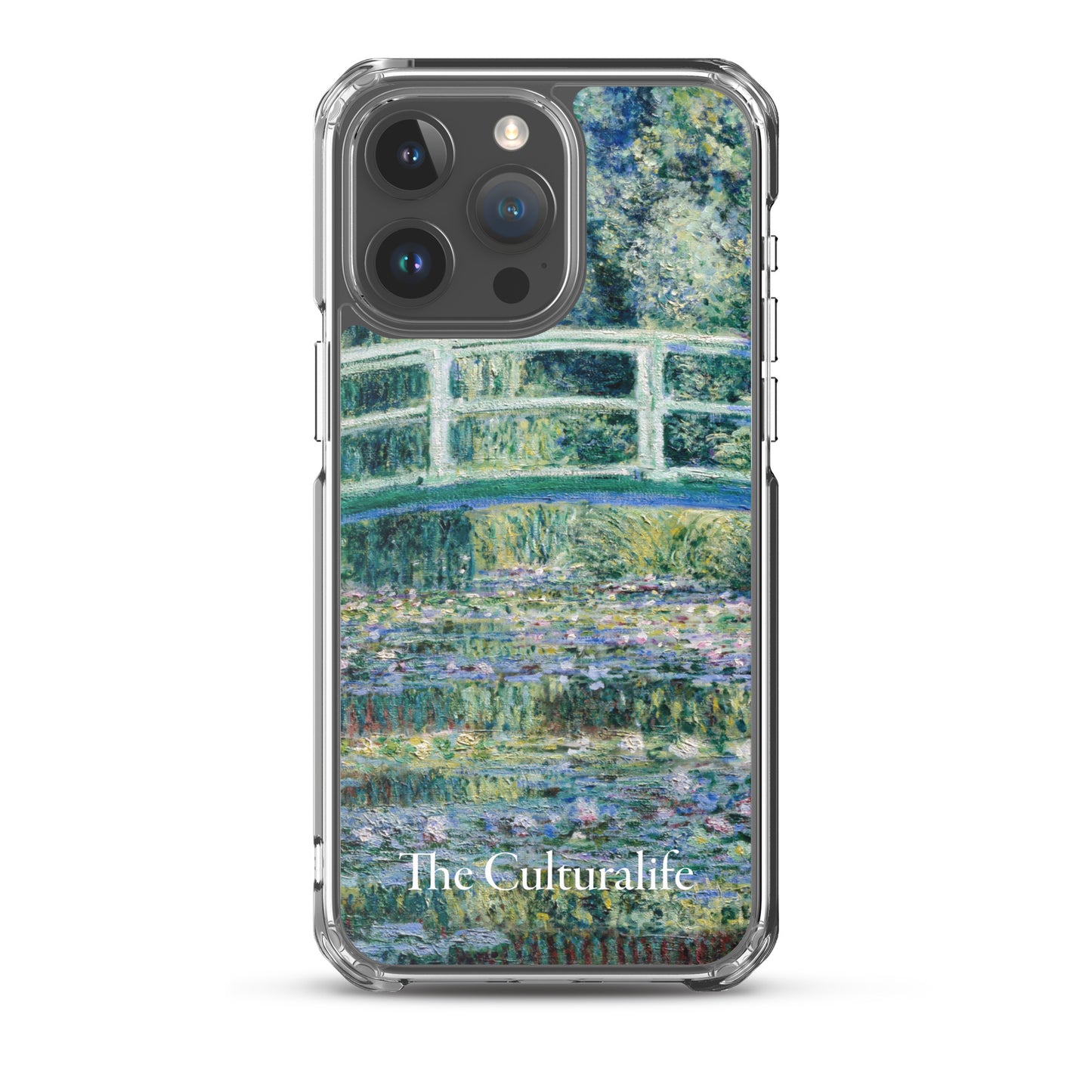 Clear Case for iPhone® - Water Lilies and Japanese Bridge by Claude Monet