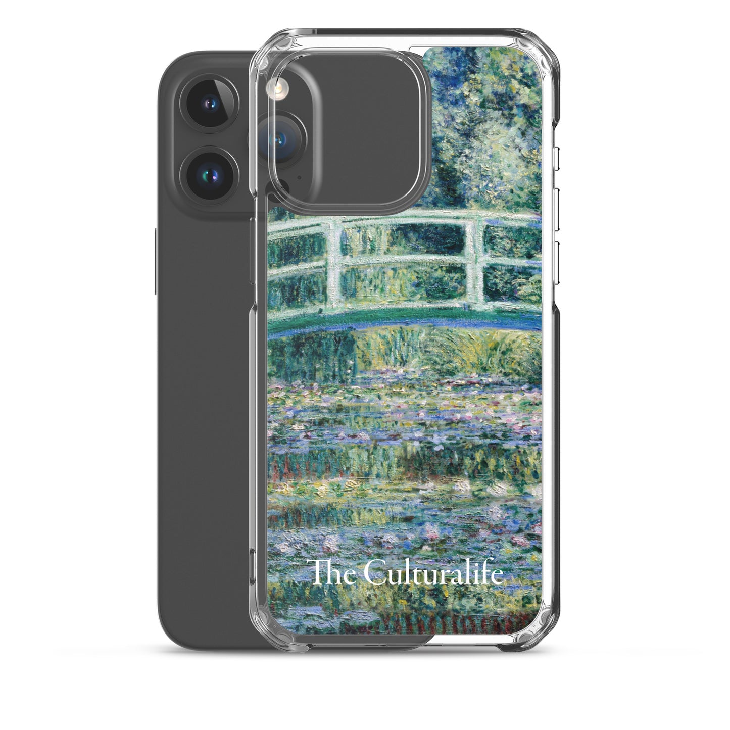 Clear Case for iPhone® - Water Lilies and Japanese Bridge by Claude Monet