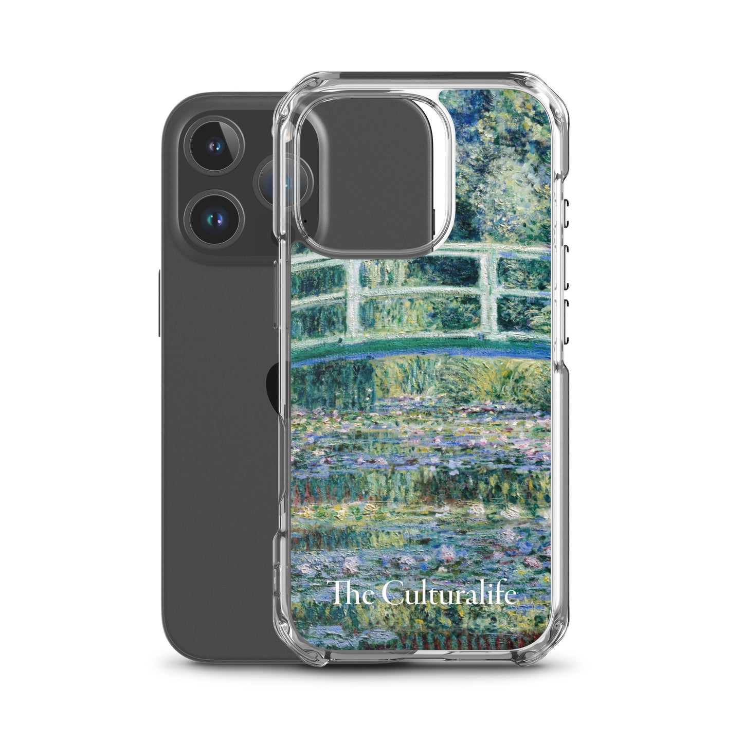 Clear Case for iPhone® - Water Lilies and Japanese Bridge by Claude Monet