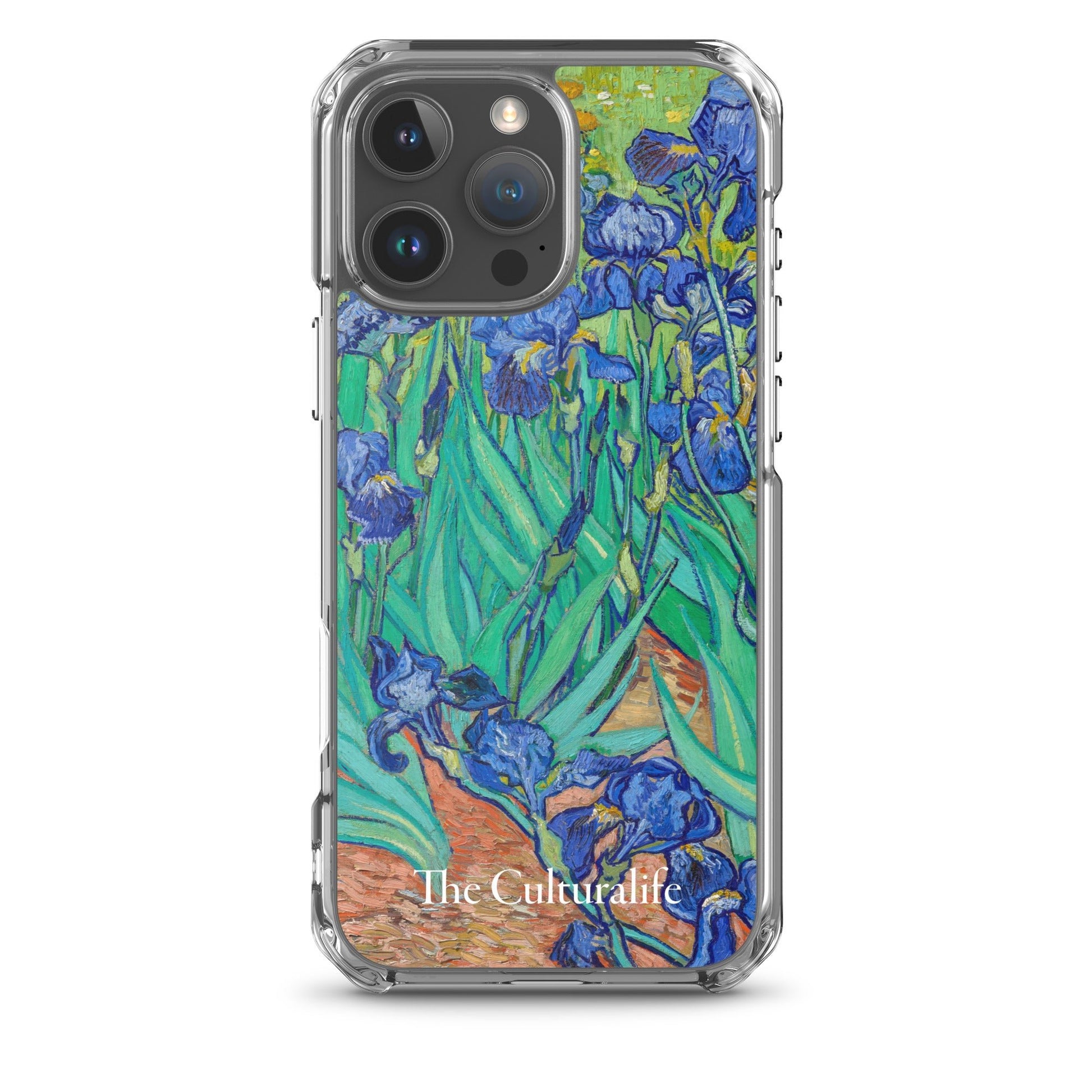 Clear Case for iPhone® - Irises by Vincent van Gogh - The CulturalifeAccessories