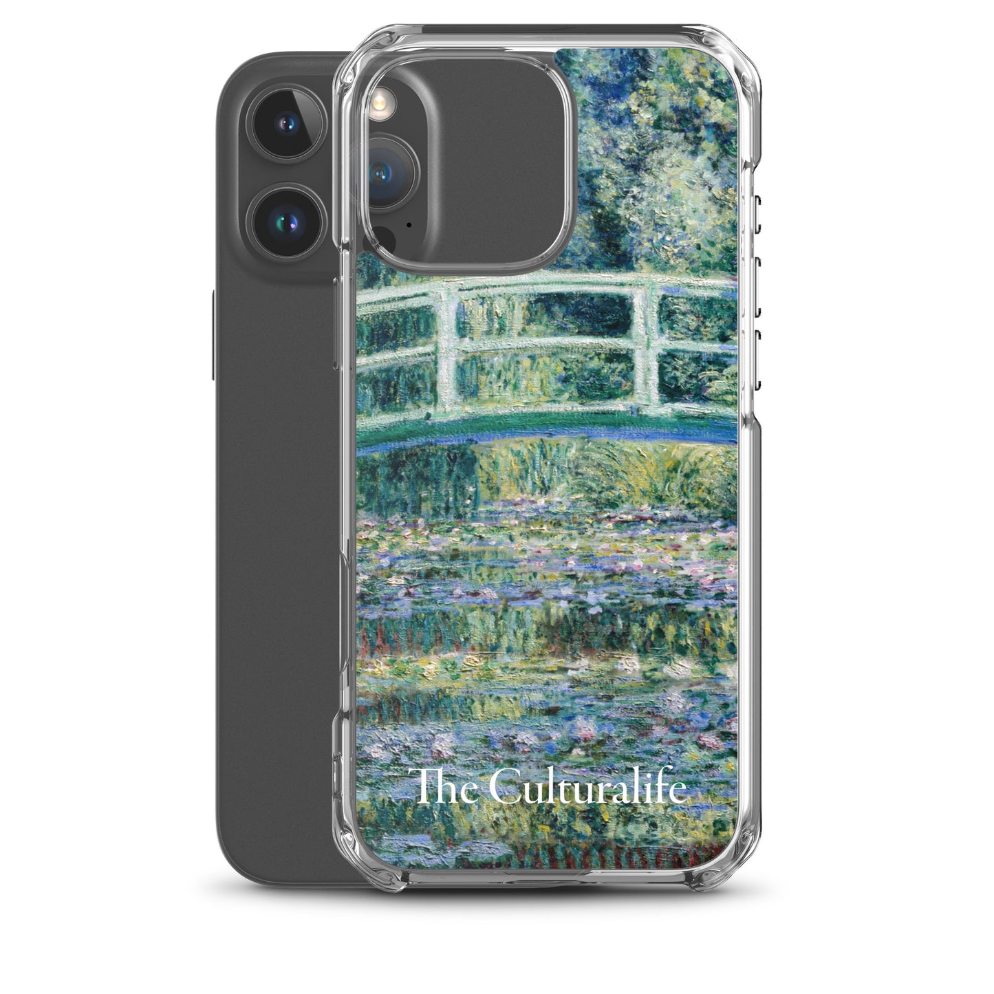 Clear Case for iPhone® - Water Lilies and Japanese Bridge by Claude Monet