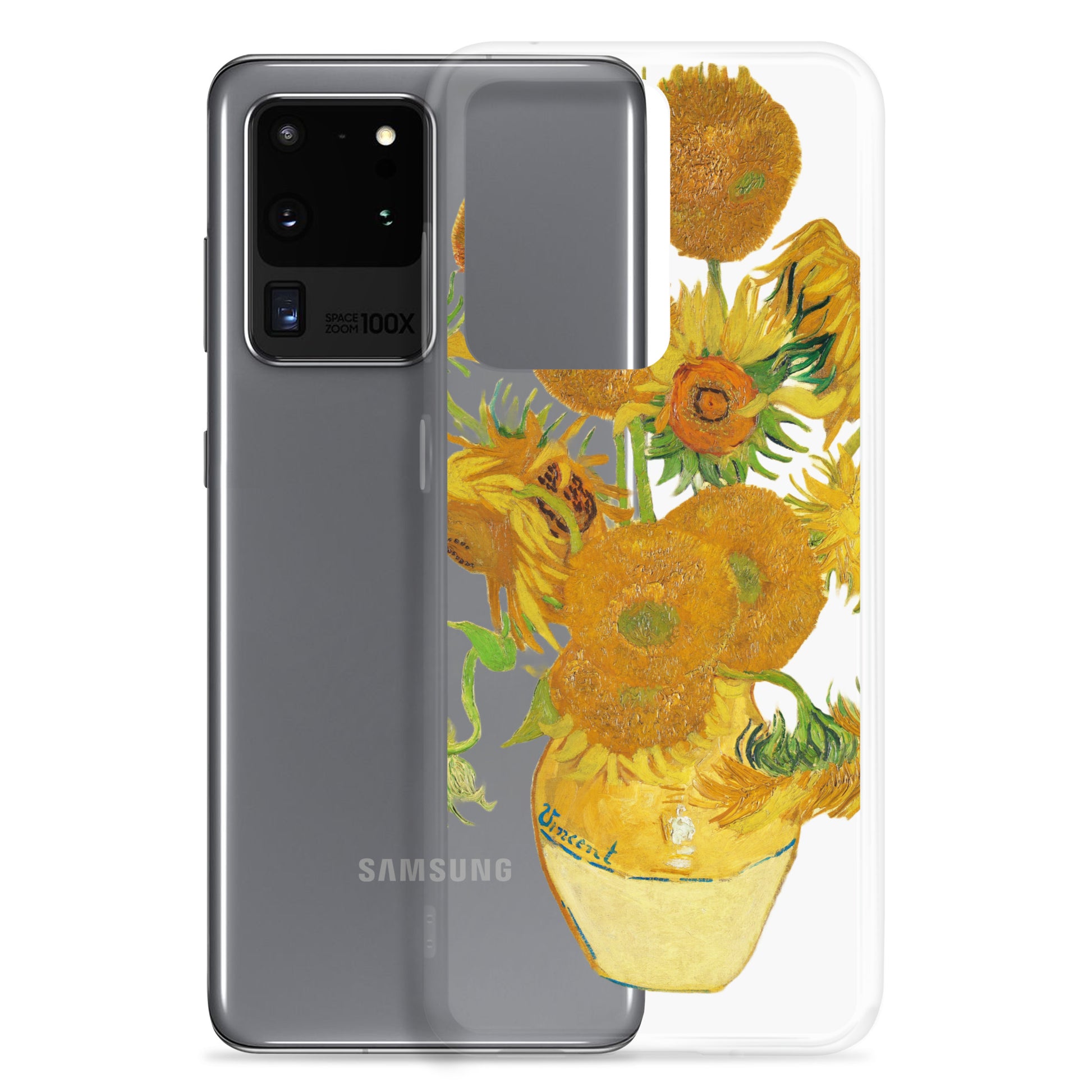 Clear Case for Samsung® - Sunflowers by Vincent van Gogh - The Culturalife