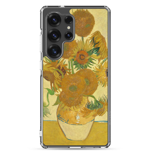 Clear Case for Samsung® - Sunflowers by Vincent van Gogh - The Culturalife