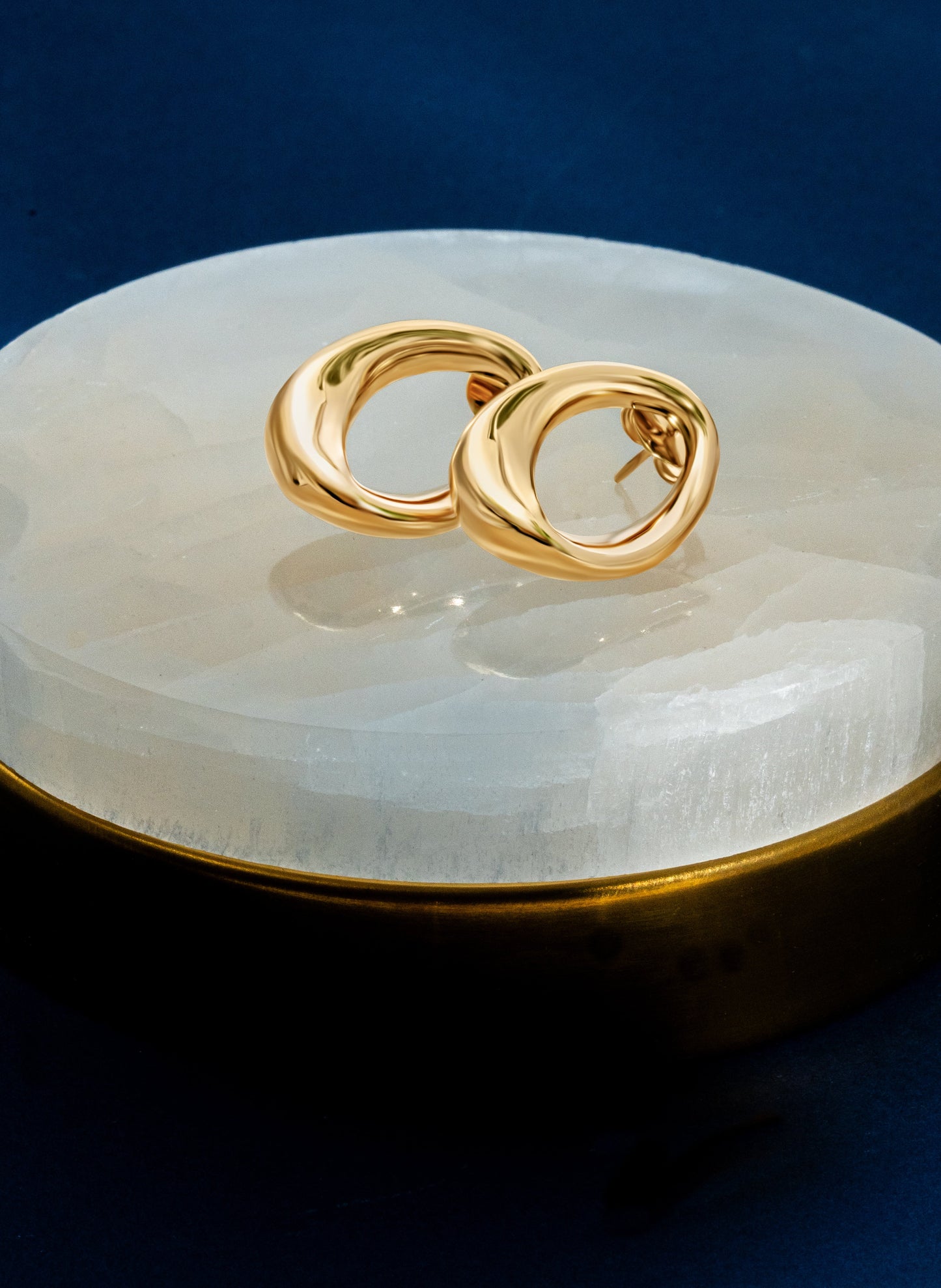 Kate Gold Earrings - Selected by the culturalife