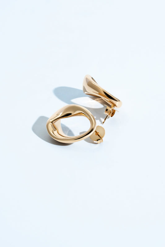 Kate Gold Earrings - Selected by the culturalife