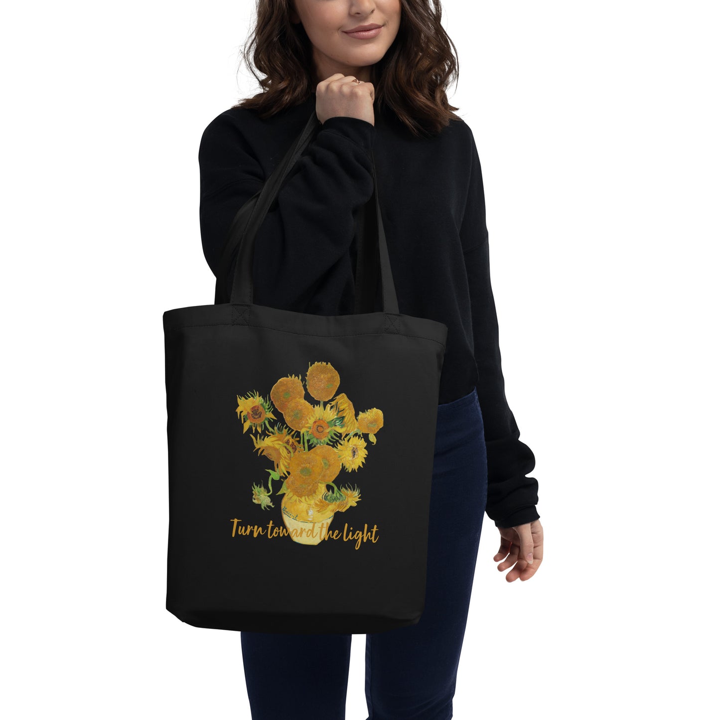 Eco Tote Bag - Sunflowers by Vincent van Gogh