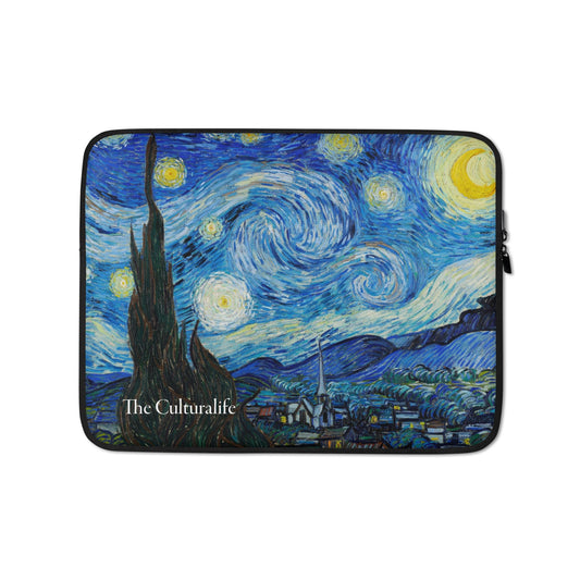 Laptop Sleeve - The Starry Night by Vincent van Gogh - The CulturalifeAccessories