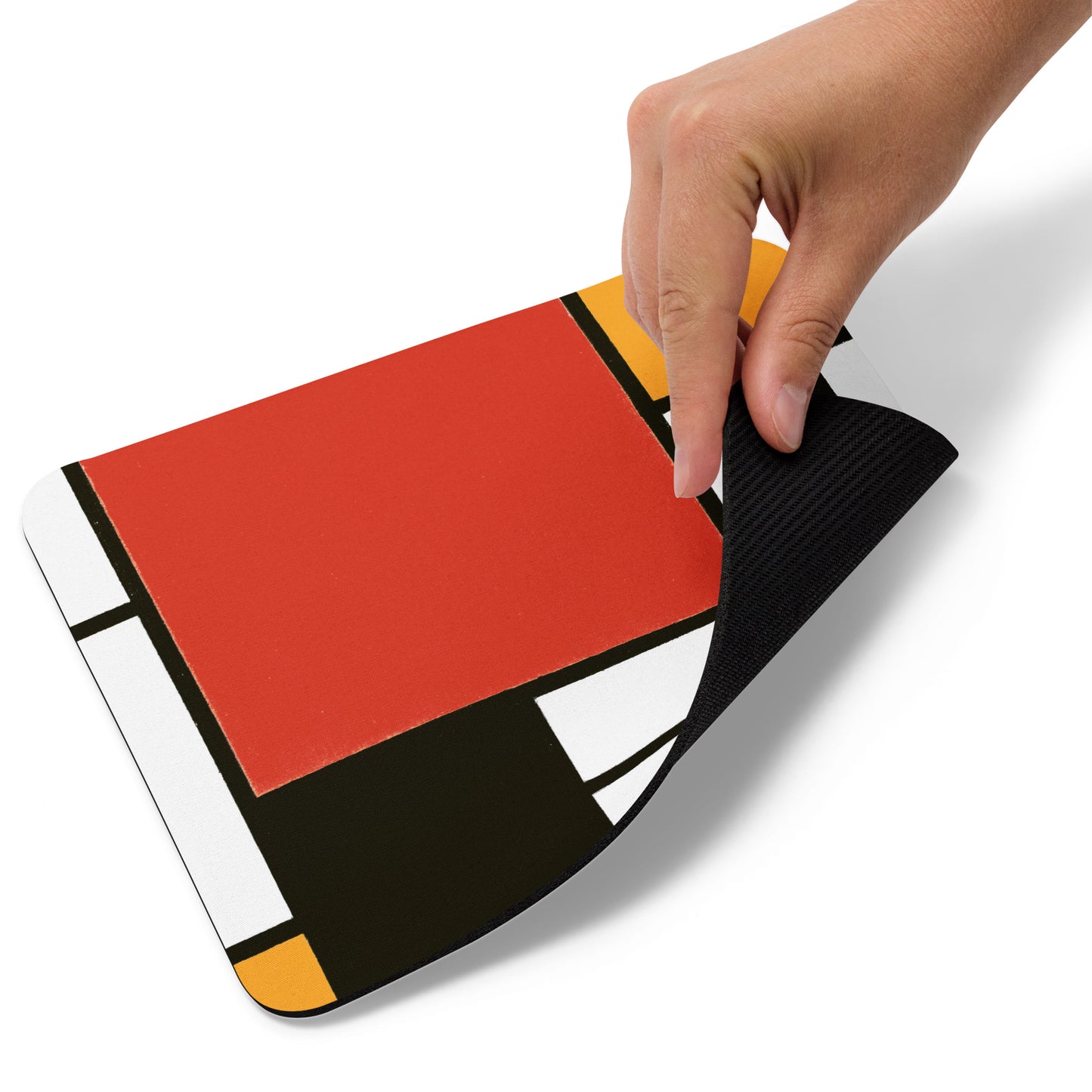 Mouse pad - Composition with Red, Yellow, Blue, and Black by Piet Mondrian