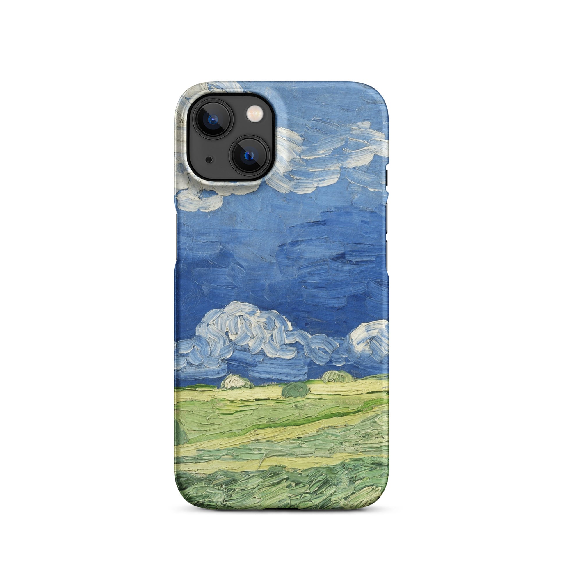 Snap phone case for iPhone® - Wheatfield under thunderclouds by Vincent van Gogh - The Culturalife