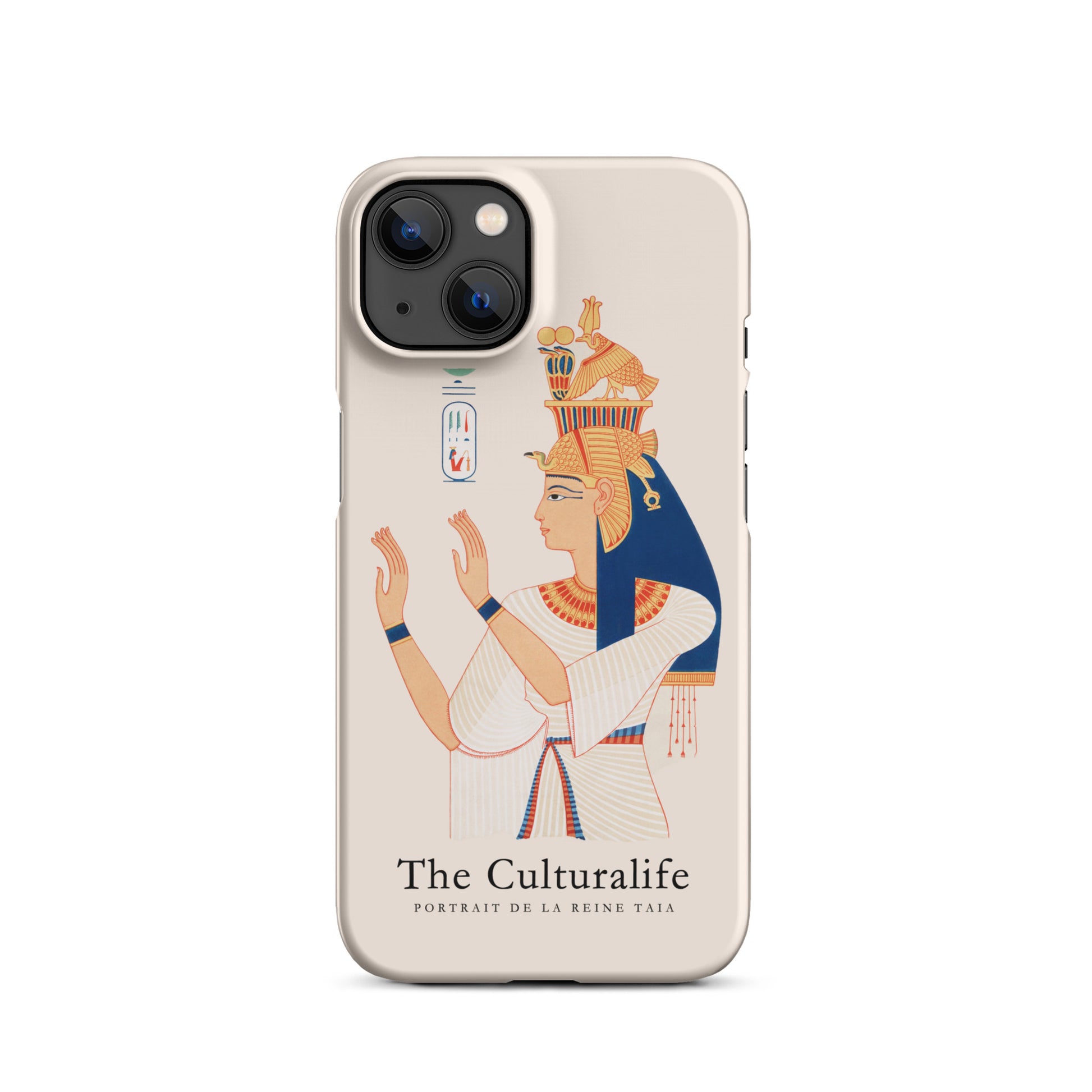 Snap phone case for iPhone® - Portrait of Queen Tiye, wife of Amenhotep III - The Culturalife