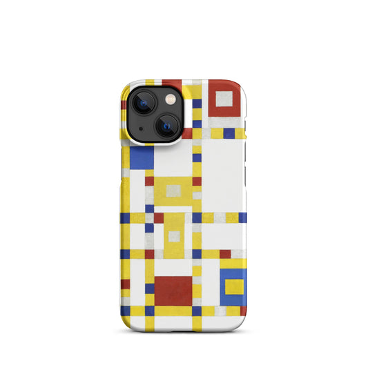 Snap phone case for iPhone® - Broadway Boogie-Woogie by Piet Mondrian - The Culturalife