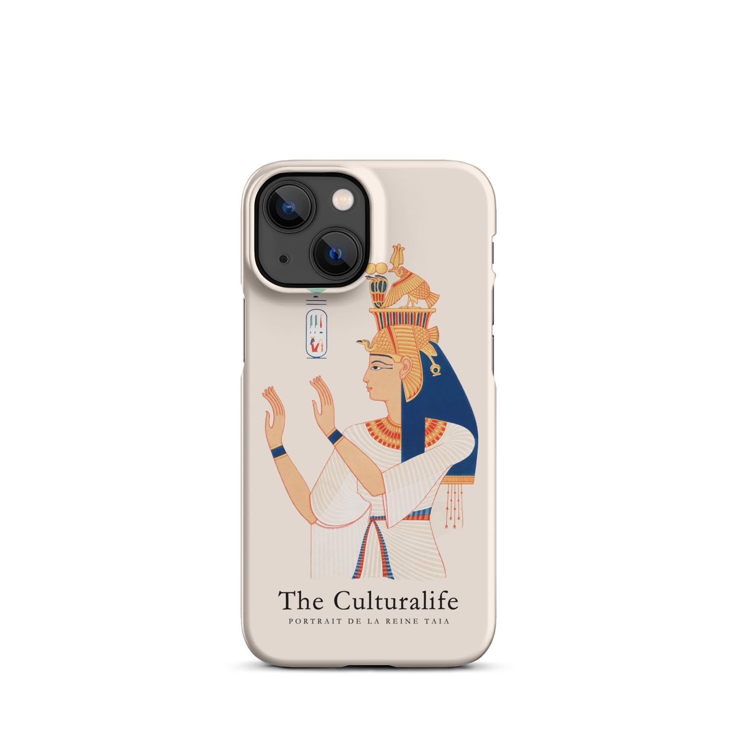 Snap phone case for iPhone® - Portrait of Queen Tiye, wife of Amenhotep III - The Culturalife