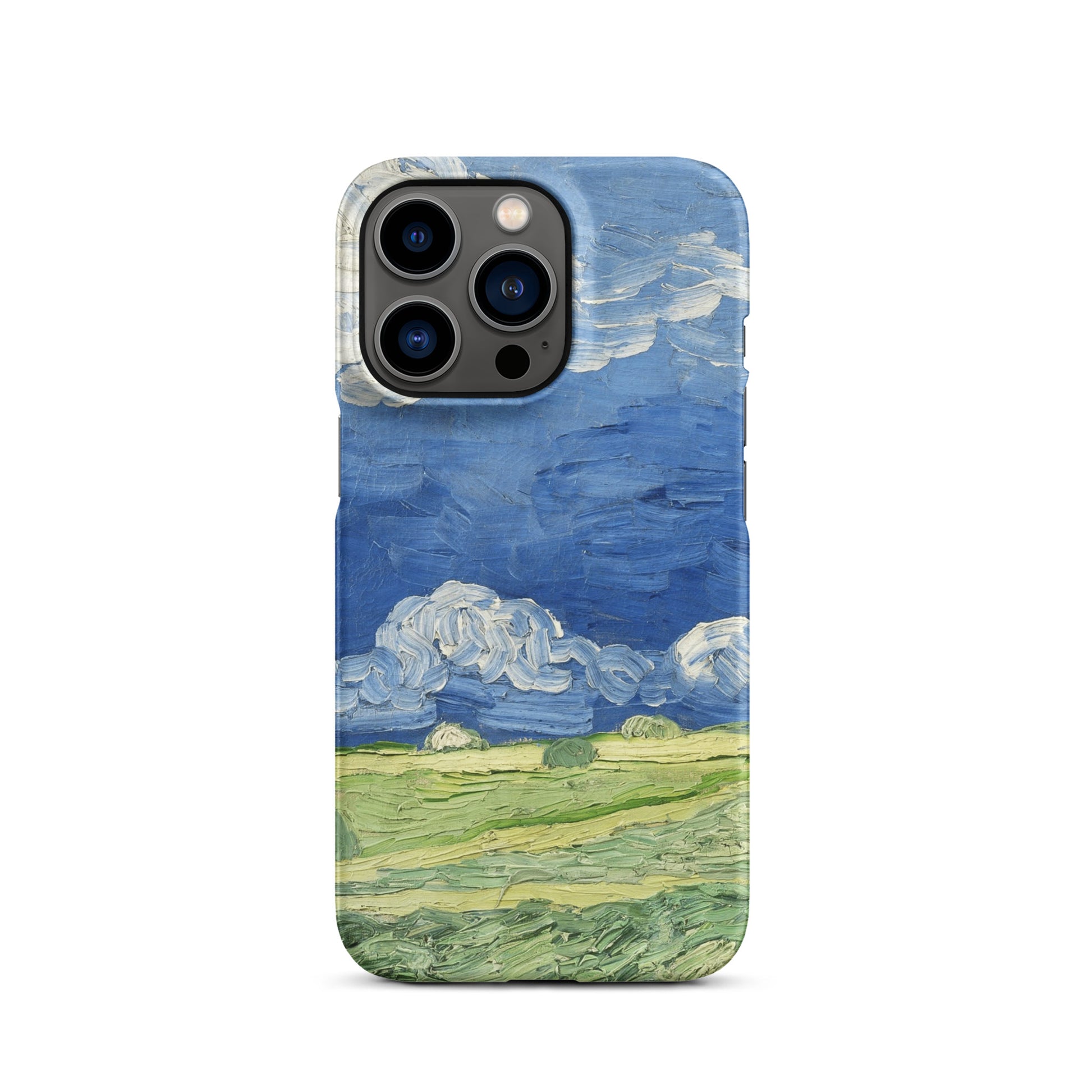 Snap phone case for iPhone® - Wheatfield under thunderclouds by Vincent van Gogh - The Culturalife