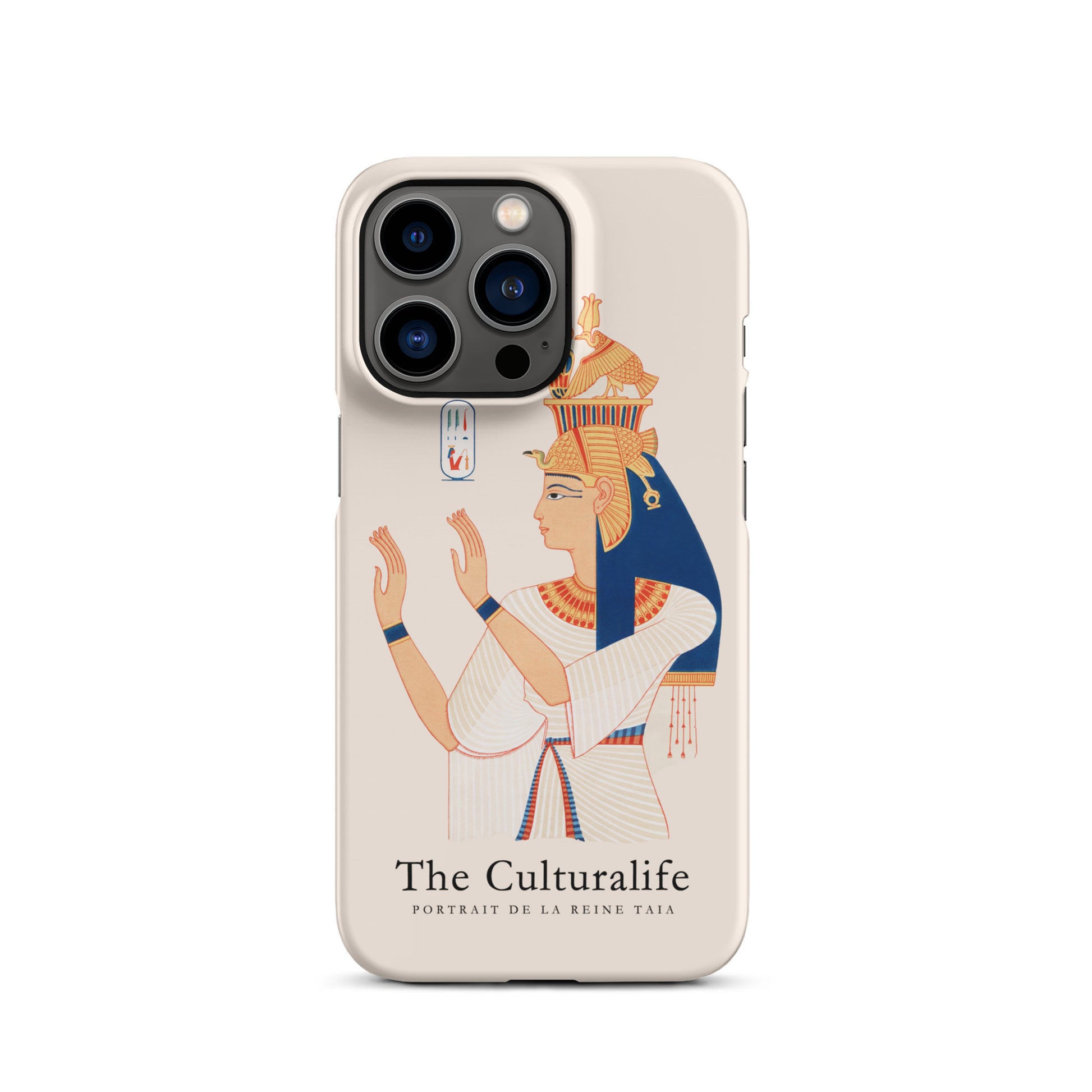 Snap phone case for iPhone® - Portrait of Queen Tiye, wife of Amenhotep III - The Culturalife