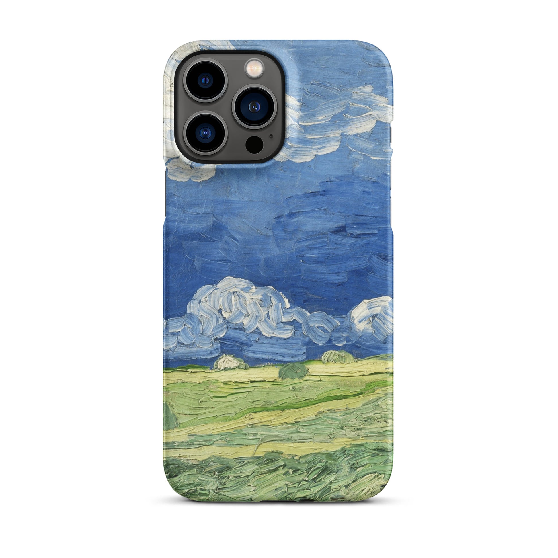 Snap phone case for iPhone® - Wheatfield under thunderclouds by Vincent van Gogh - The Culturalife