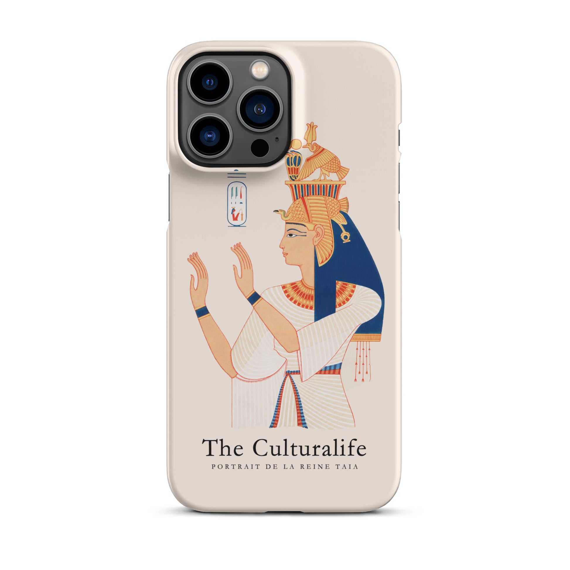 Snap phone case for iPhone® - Portrait of Queen Tiye, wife of Amenhotep III - The Culturalife